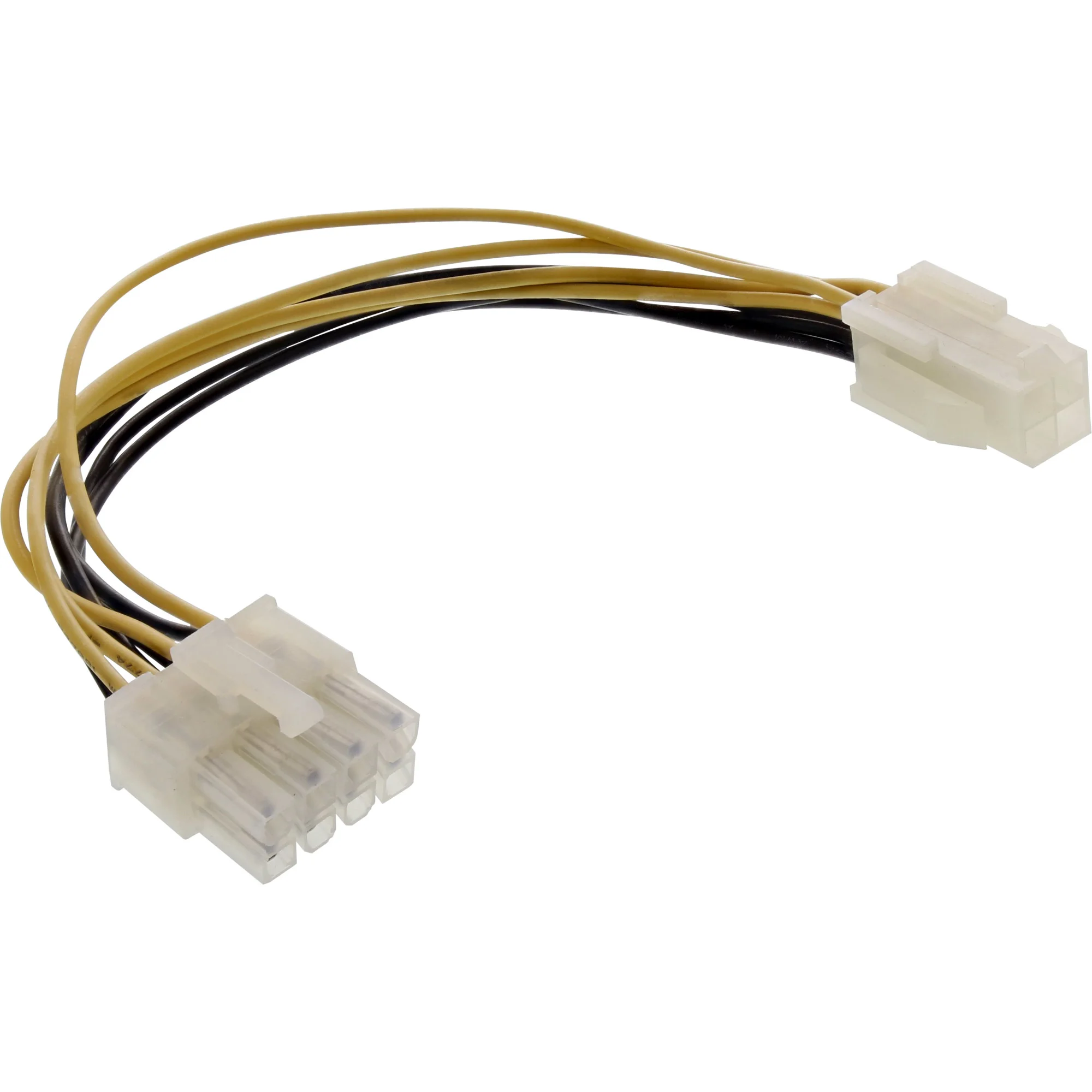 InLine Stromadapter intern, 4pol ATX1.3 Netzteil zu 8pol ATX2.0 Mainboard