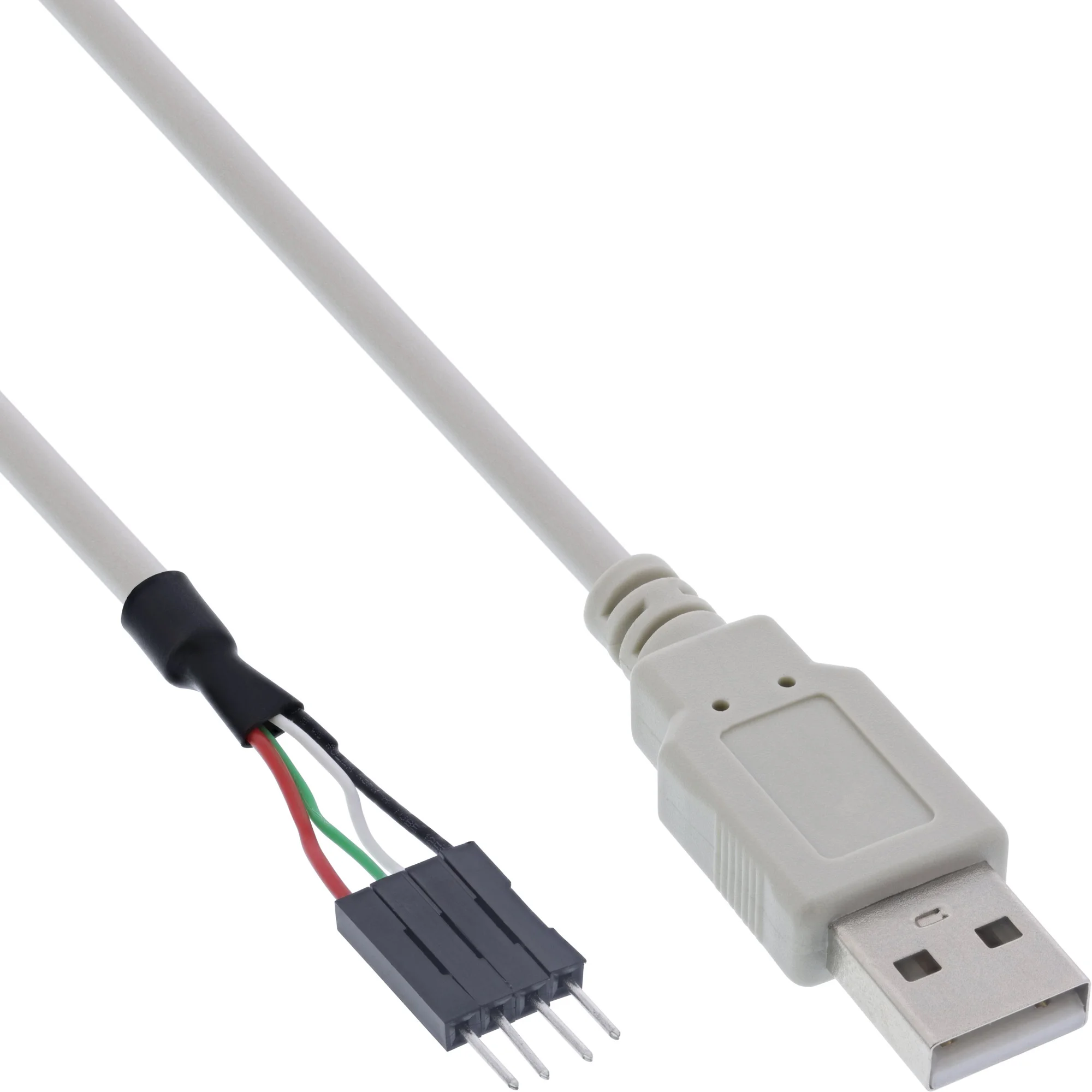 InLine USB 2.0 Adapterkabel, Stecker A auf Pfostenanschluss, 0,40m