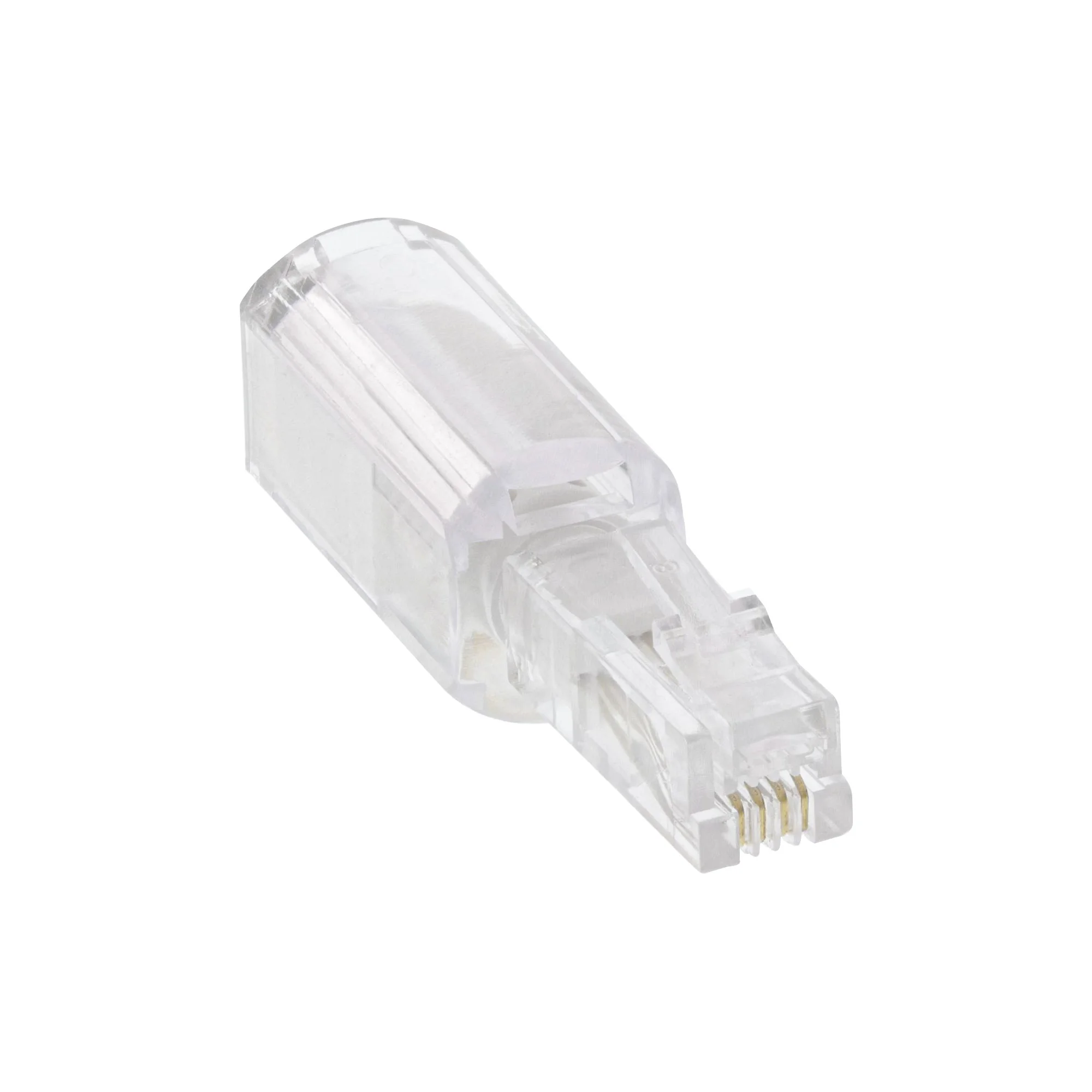 InLine Twist-Stop, Entwirrer für Kabel von Telefonhörer, schmale kurze Bauform