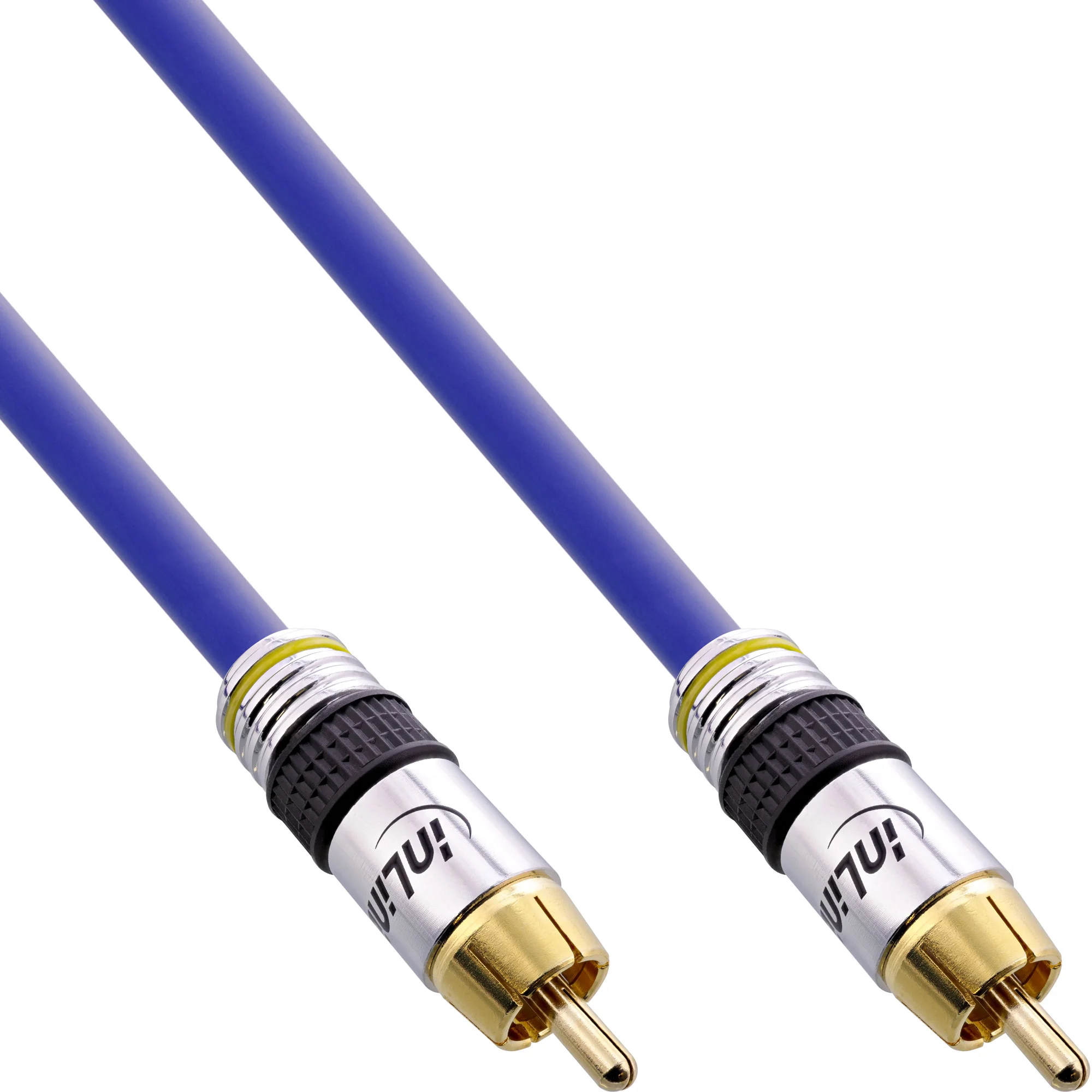 InLine Cinch Kabel VIDEO & digital AUDIO, PREMIUM, 1x Cinch St / St, 25m