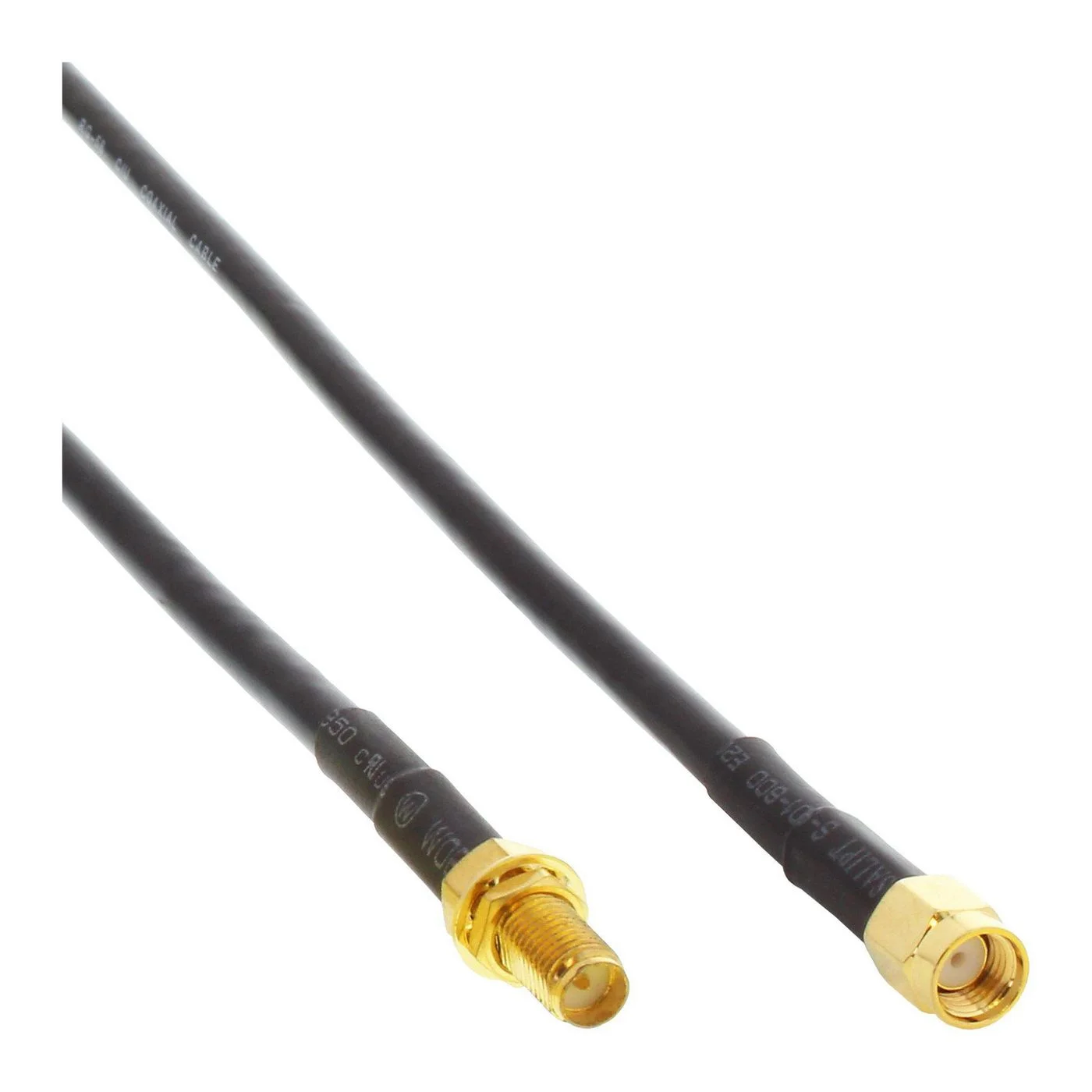Microconnect 51680 Koaxialkabel 20 m Schwarz