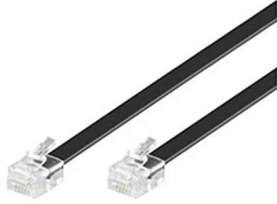 Microconnect MPK120B Telefonkabel 20 m Schwarz