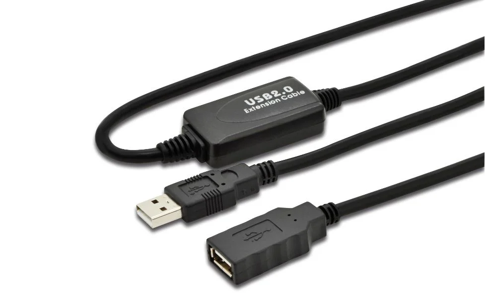 Microconnect USBAAF15A USB Kabel USB 2.0 15 m USB A Schwarz