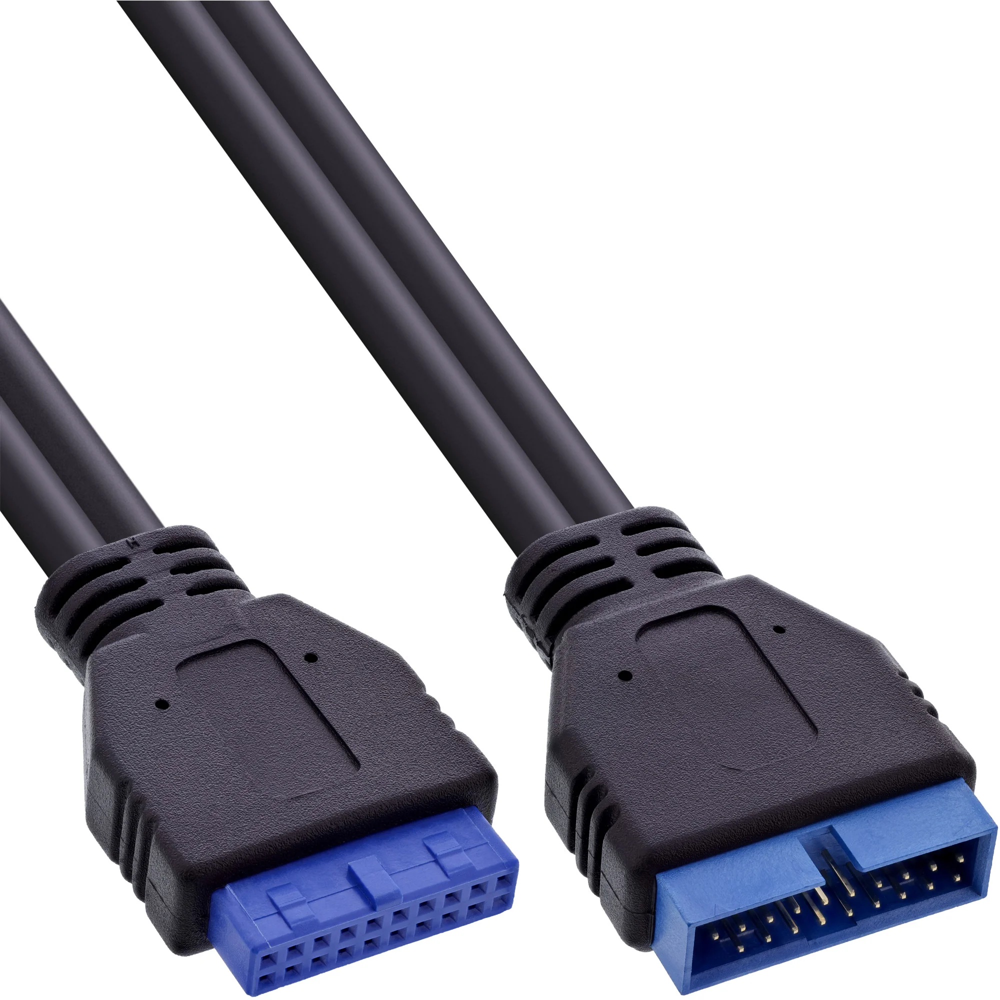 InLine USB 3.0 Verlängerung intern, Pfostenanschluss Stecker auf Buchse, 0,35m