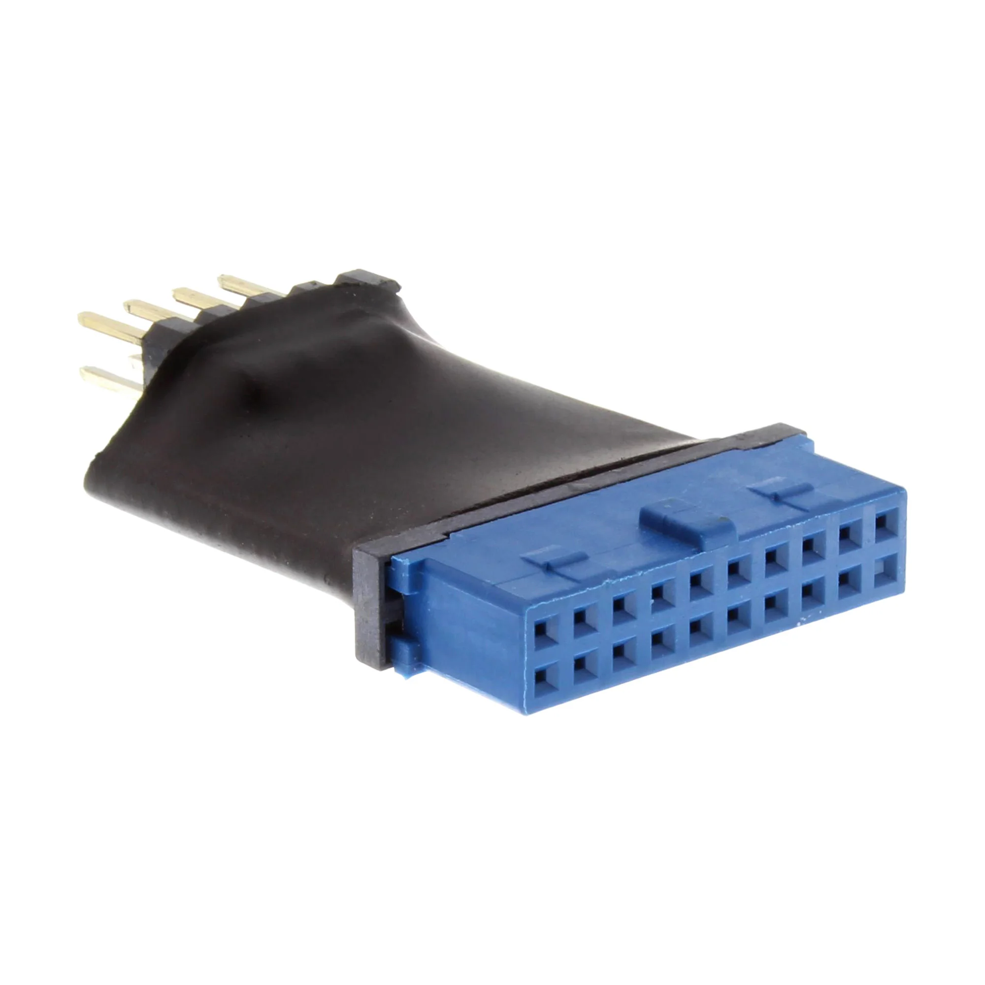 InLine USB 3.0 zu 2.0 Adapter intern, USB 3.0 19pin auf USB 2.0 Pfostenstecker