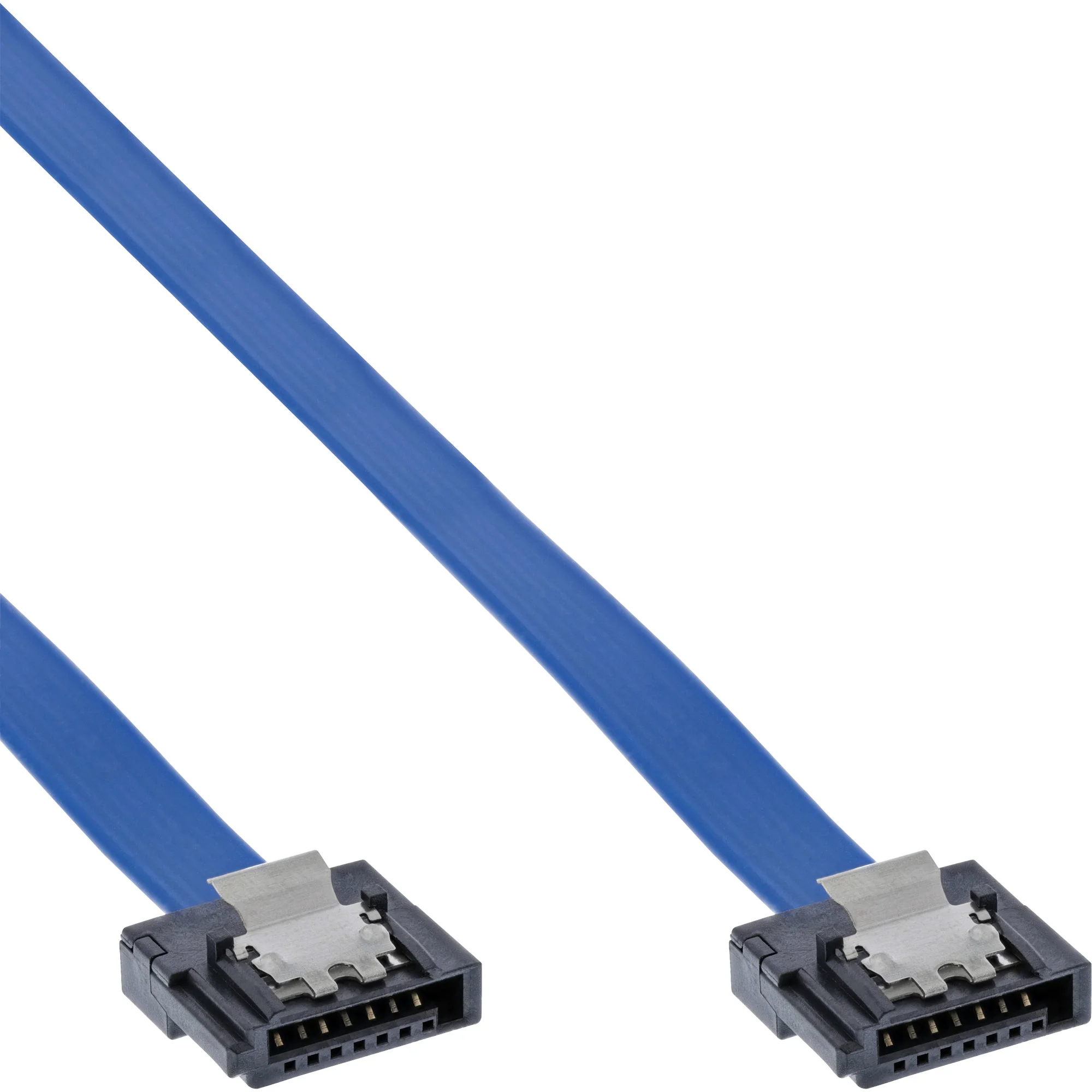 InLine S-27701K SATA-Kabel 0,15 m SATA 7-pin Blau