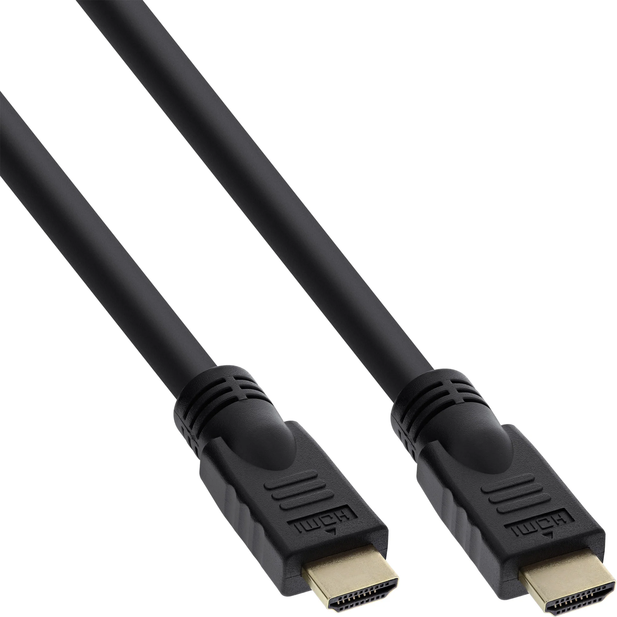InLine HDMI-High Speed Kabel mit Ethernet, Premium, 4K2K, ST/ST, schwarz, 10m