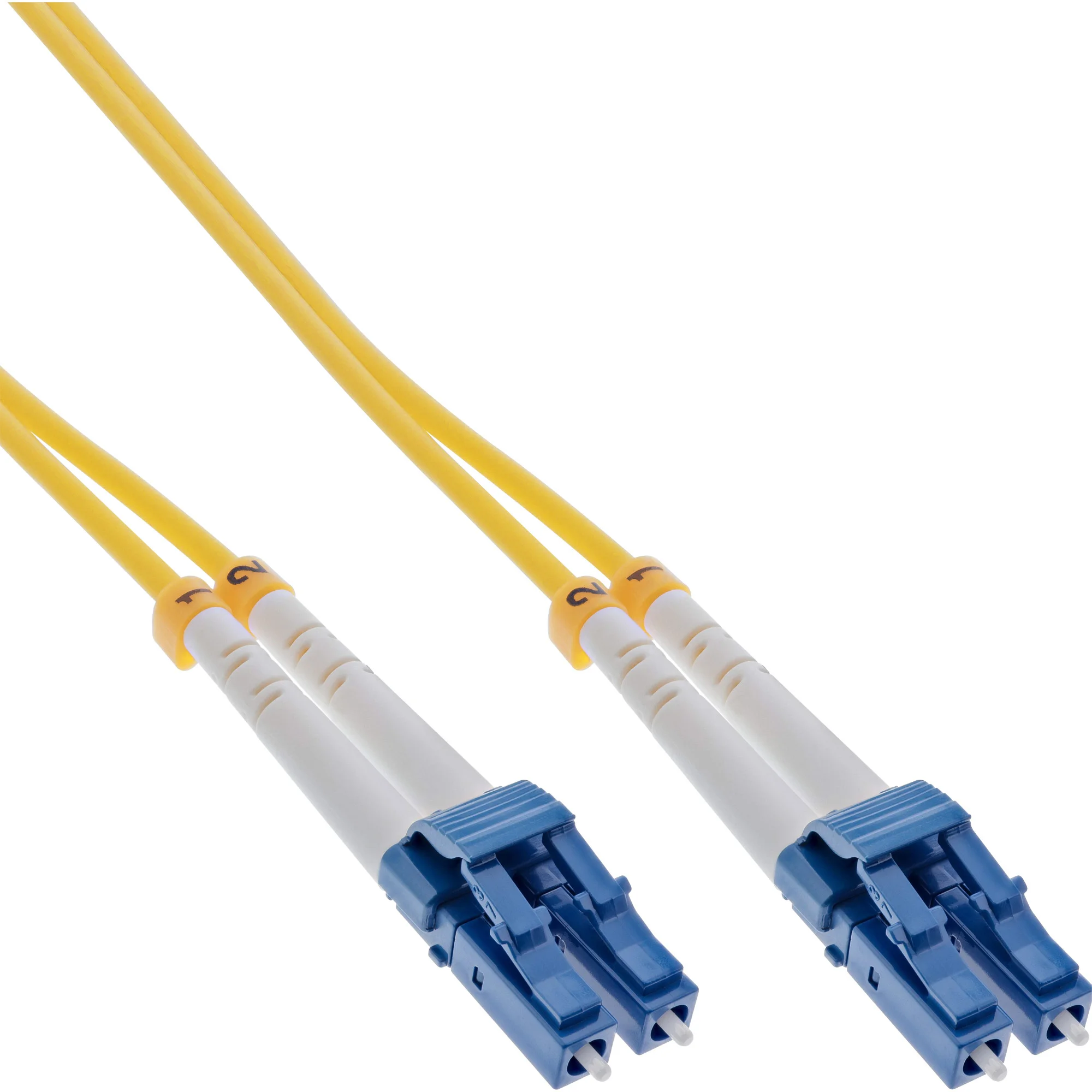InLine LWL Duplex Kabel, LC/LC, 9/125µm, OS2, 7,5m