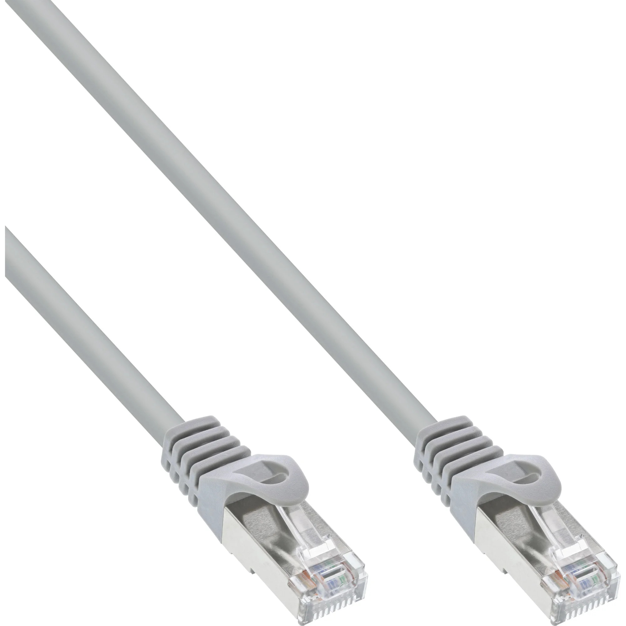 InLine 25er Bulk-Pack Patchkabel, SF/UTP, Cat.5e, grau, 5m