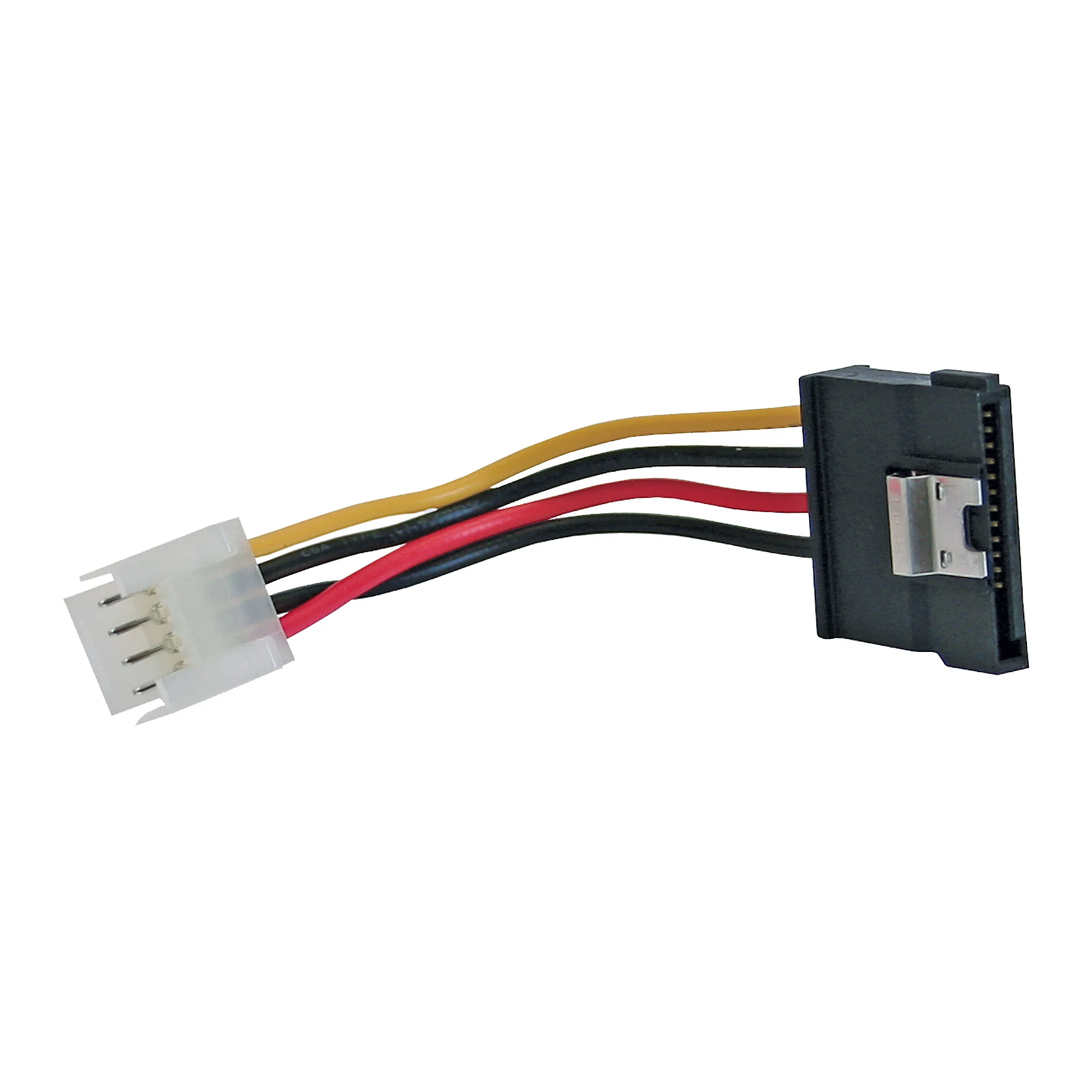 InLine SATA Stromadap-Kab., 1x 8,89cm (3,5") BU/15pol SATA ST, m. Lasche, 0,15m