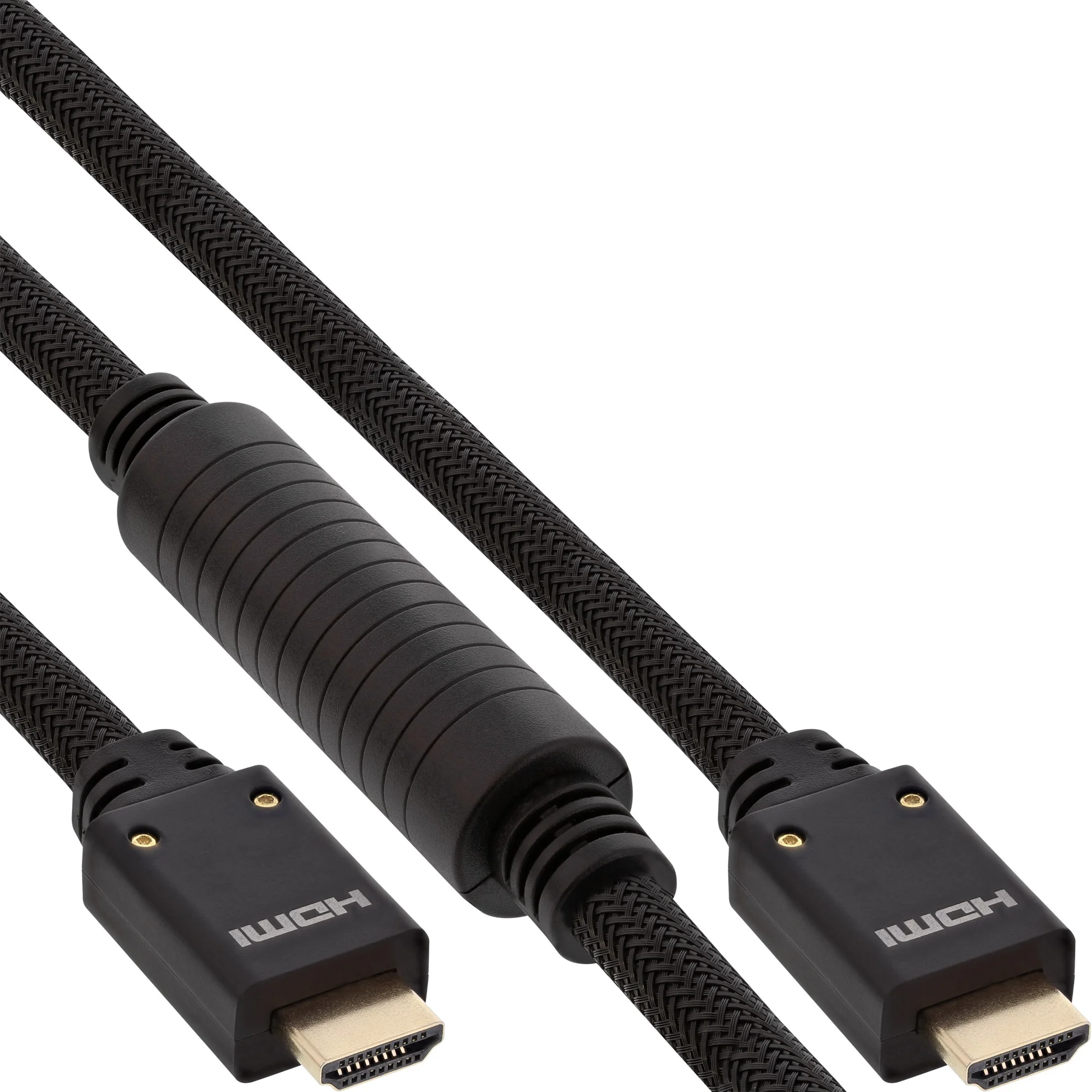 InLine HDMI Aktiv-Kabel, HDMI-High Speed mit Ethernet, 4K2K, ST/ST, 20m