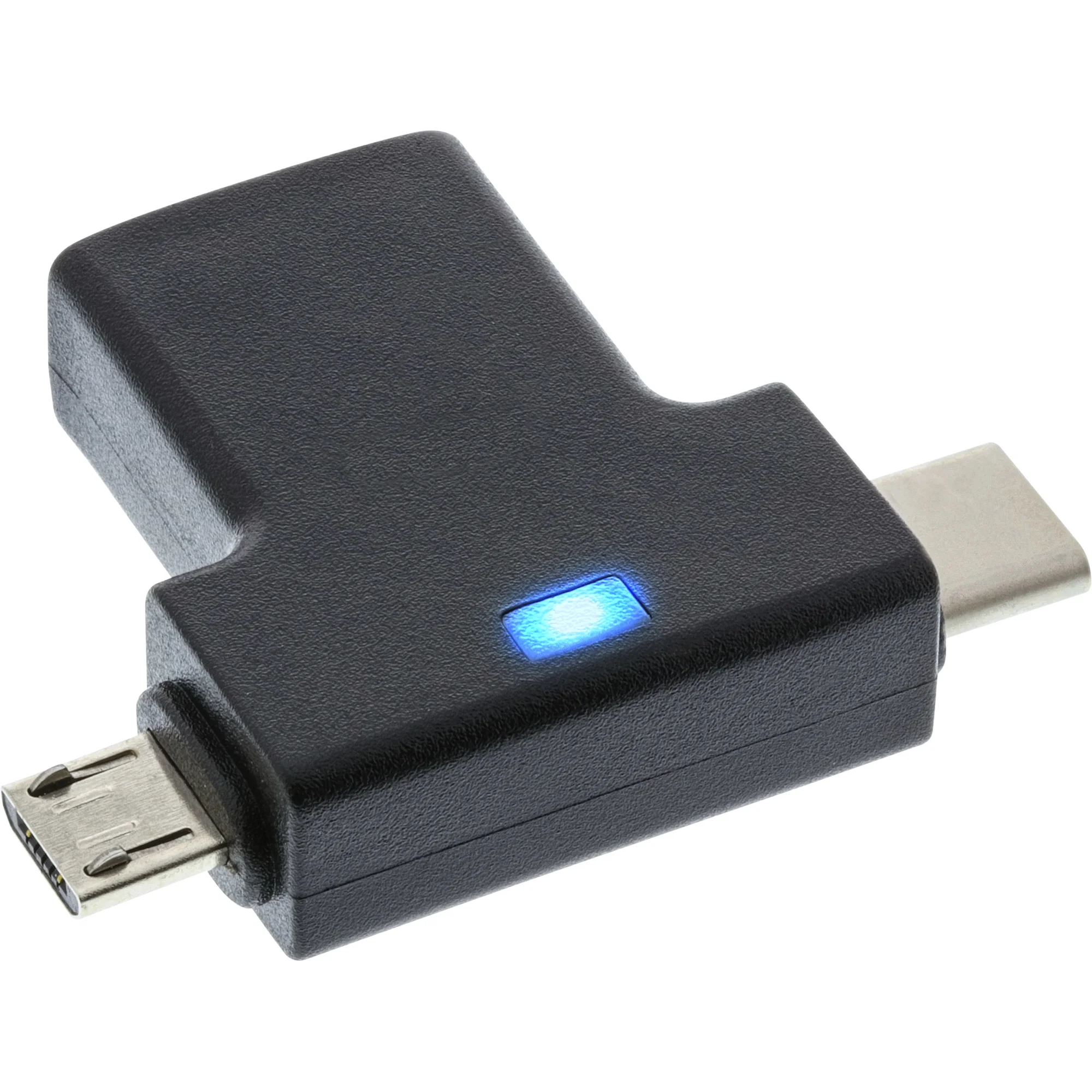 InLine USB 3.1/2.0 T-Adapter, USB-C Stecker oder Micro-USB an A Buchse