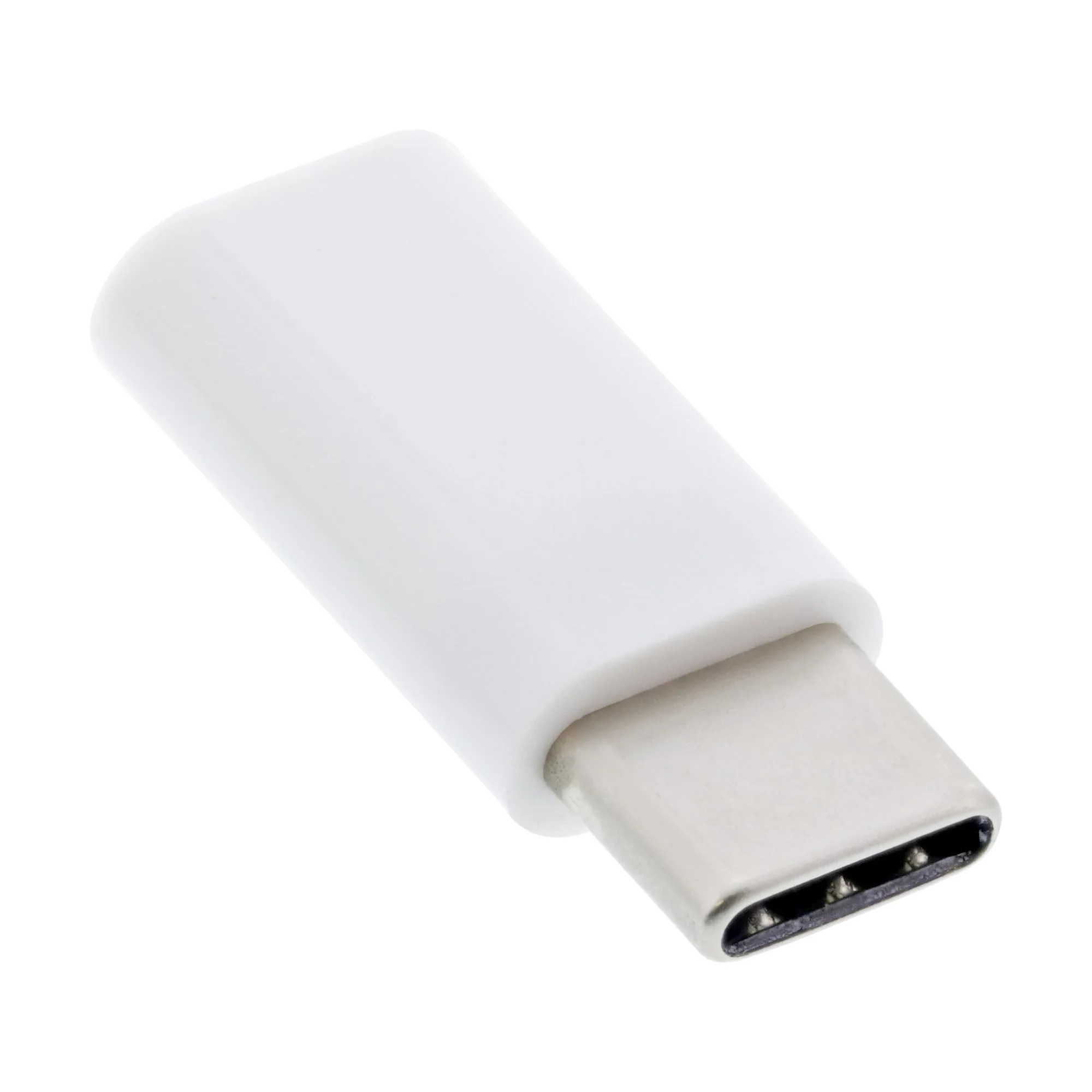 InLine USB 2.0 Adapter, USB-C Stecker auf Micro-USB Buchse