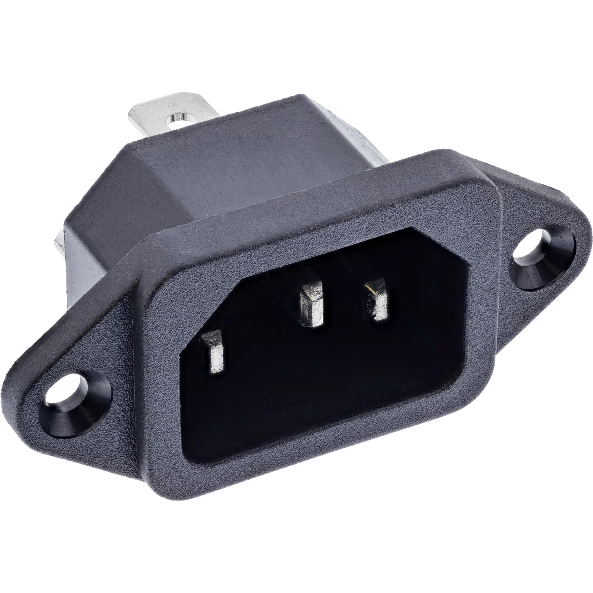 InLine S-16701 Netzstecker-Adapter Schwarz