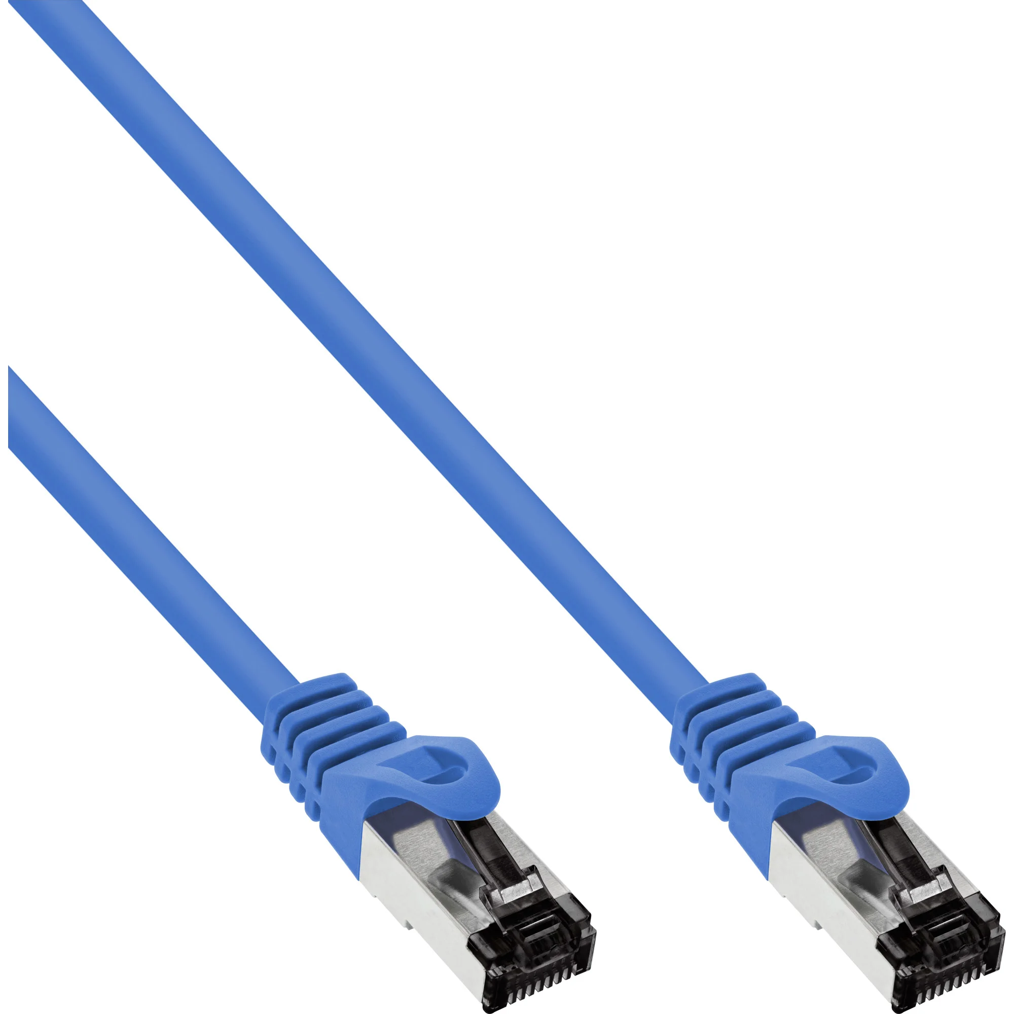 InLine Patchkabel, S/FTP (PiMf), Cat.8.1, 2000MHz, halogenfrei,, blau, 7,5m