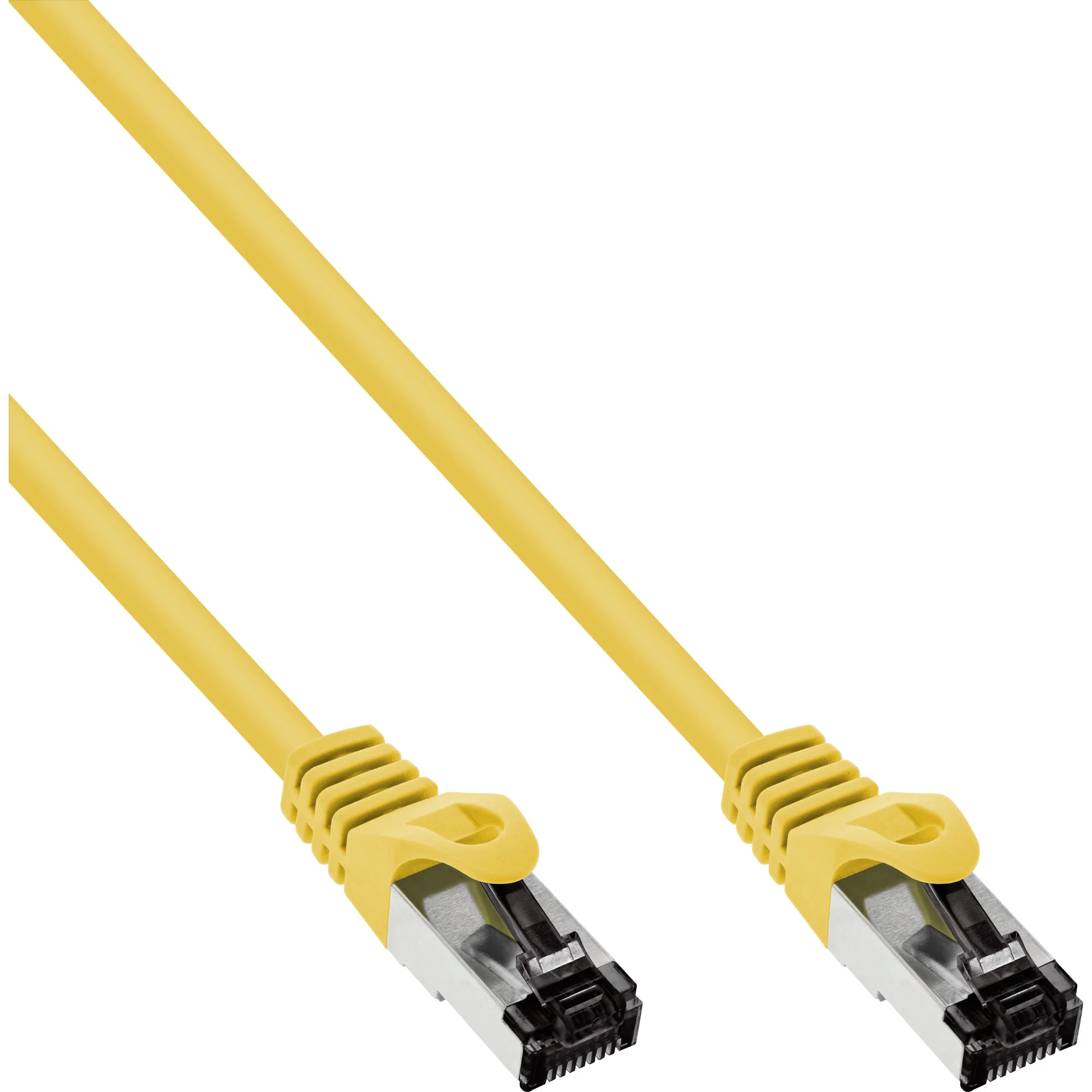InLine Patchkabel, S/FTP (PiMf), Cat.8.1, 2000MHz, halogenfrei, gelb, 15m