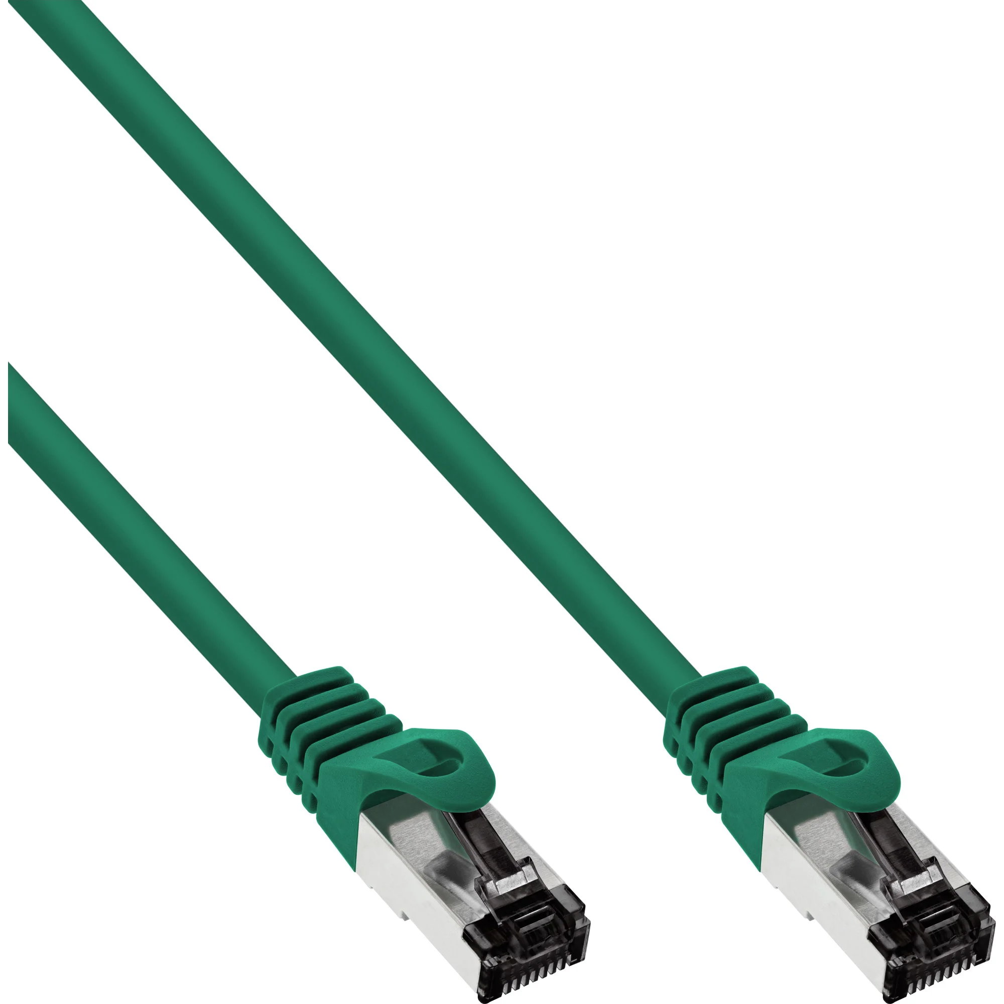 InLine Patchkabel, S/FTP (PiMf), Cat.8.1, 2000MHz, halogenfrei, grün, 3m