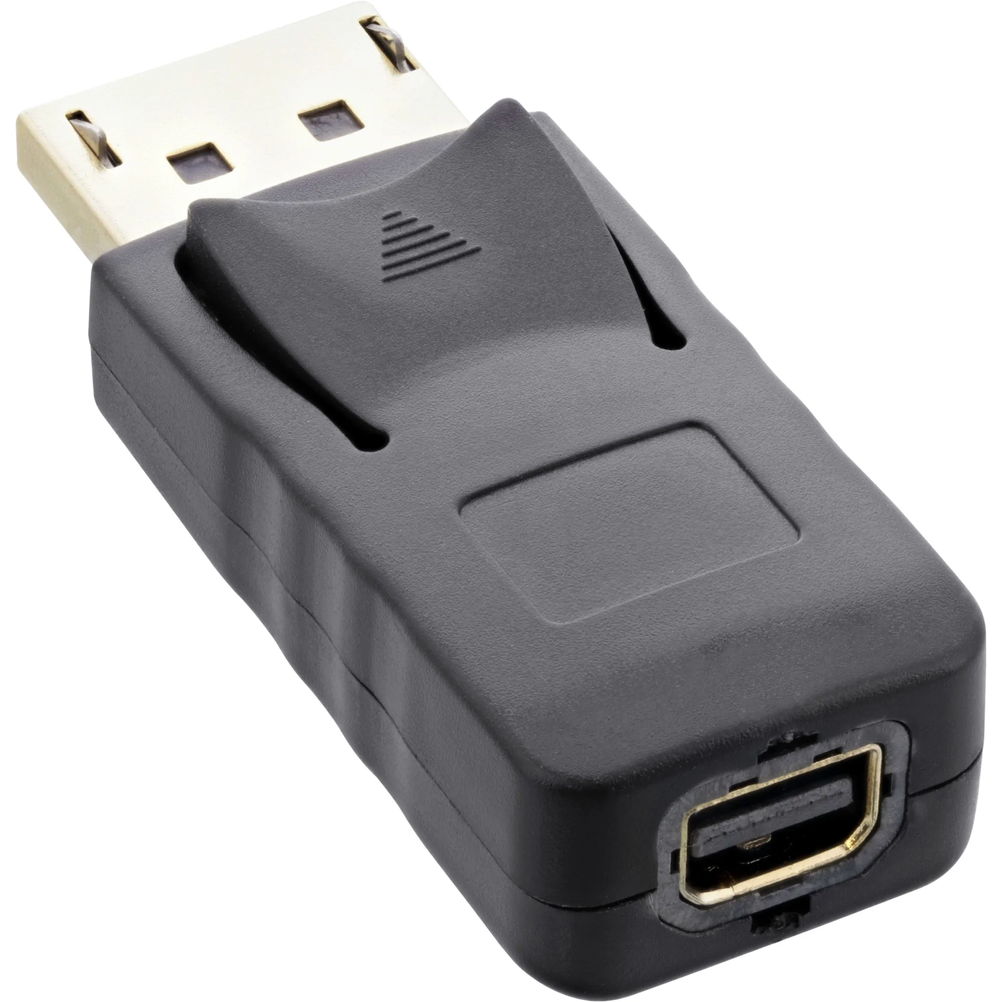 InLine DisplayPort Adapter, DisplayPort Stecker auf mini DisplayPort Buchse, 4K