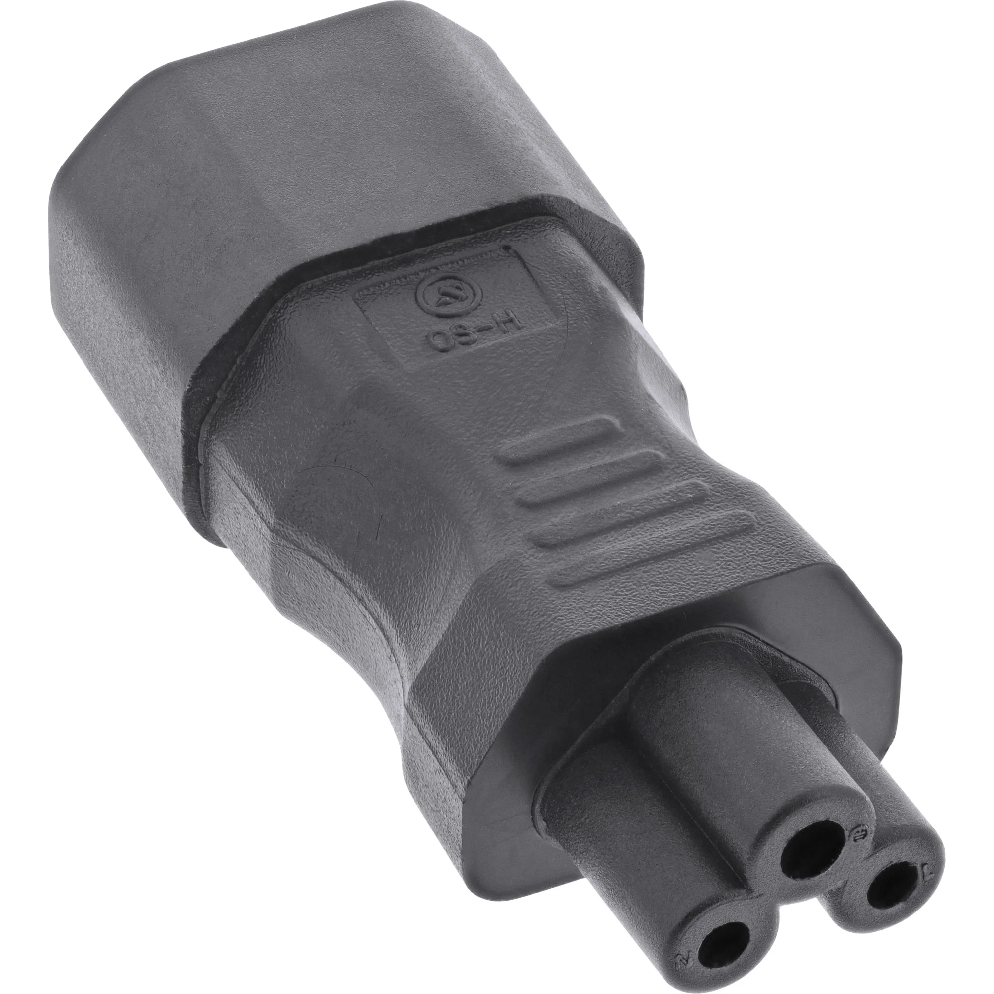 InLine Netzadapter IEC 60320 C14 / C5, 3pol. Kaltgeräte / Notebook