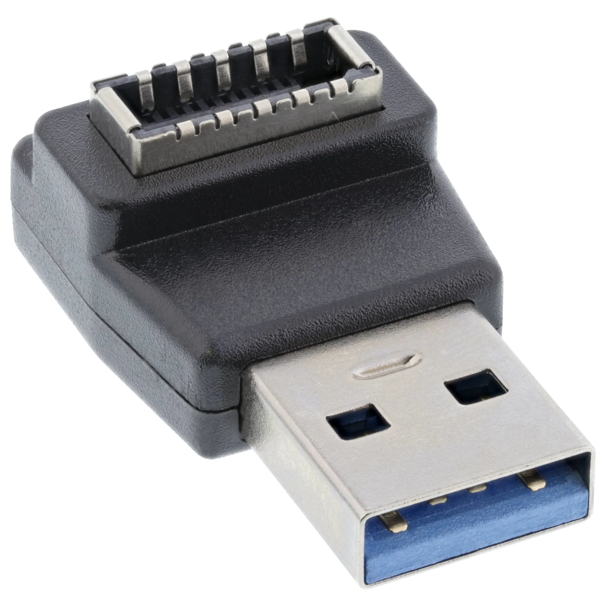 InLine USB 3.2 Adapter, USB-A Stecker zu intern USB-E Frontpanel Buchse