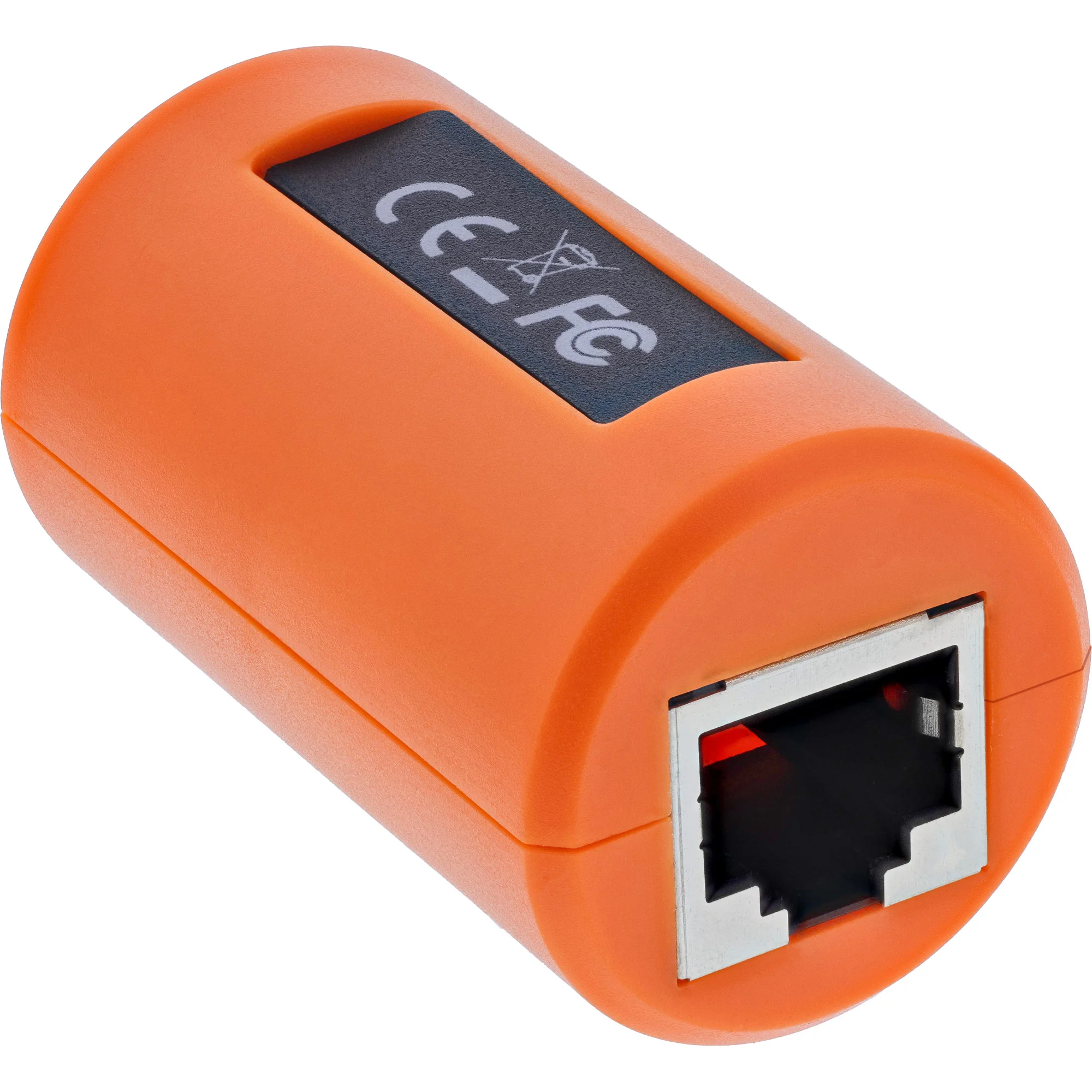 InLine Überspannungsschutz RJ45-Kupplung für Netzwerk und POE