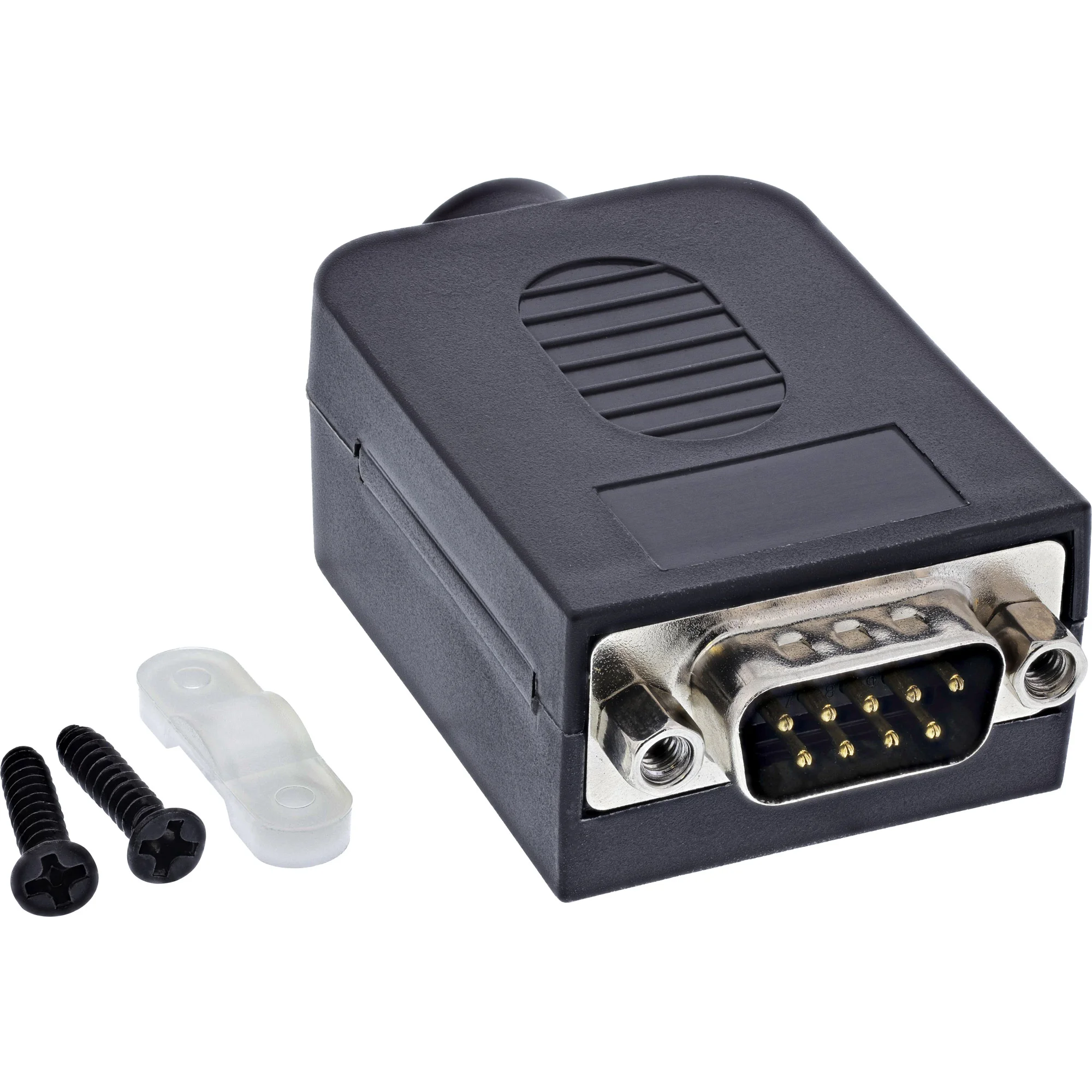 InLine 92501J Drahtverbinder Terminal block / D-Sub 9 Schwarz