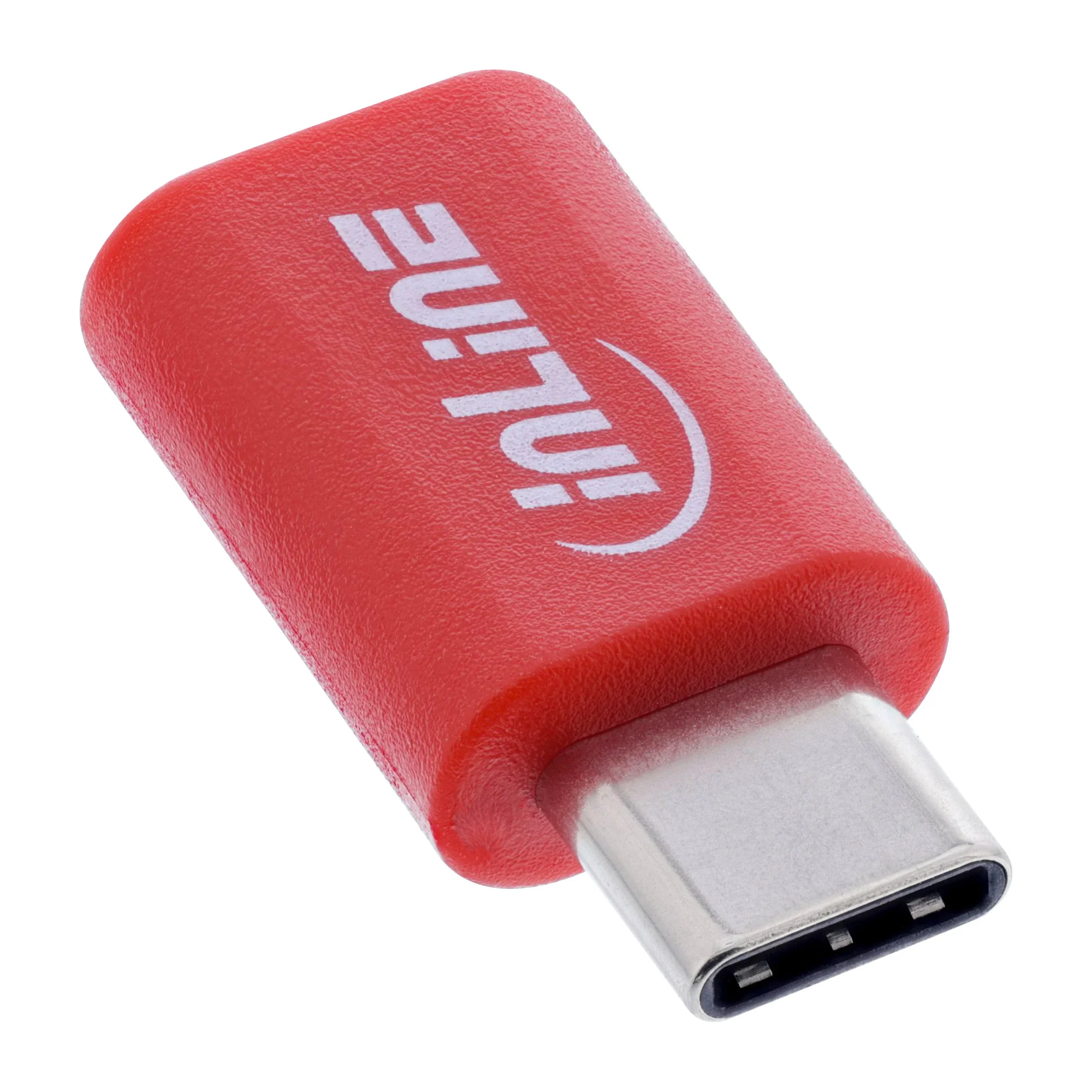 InLine 31650 Kabeladapter USB-C Rot