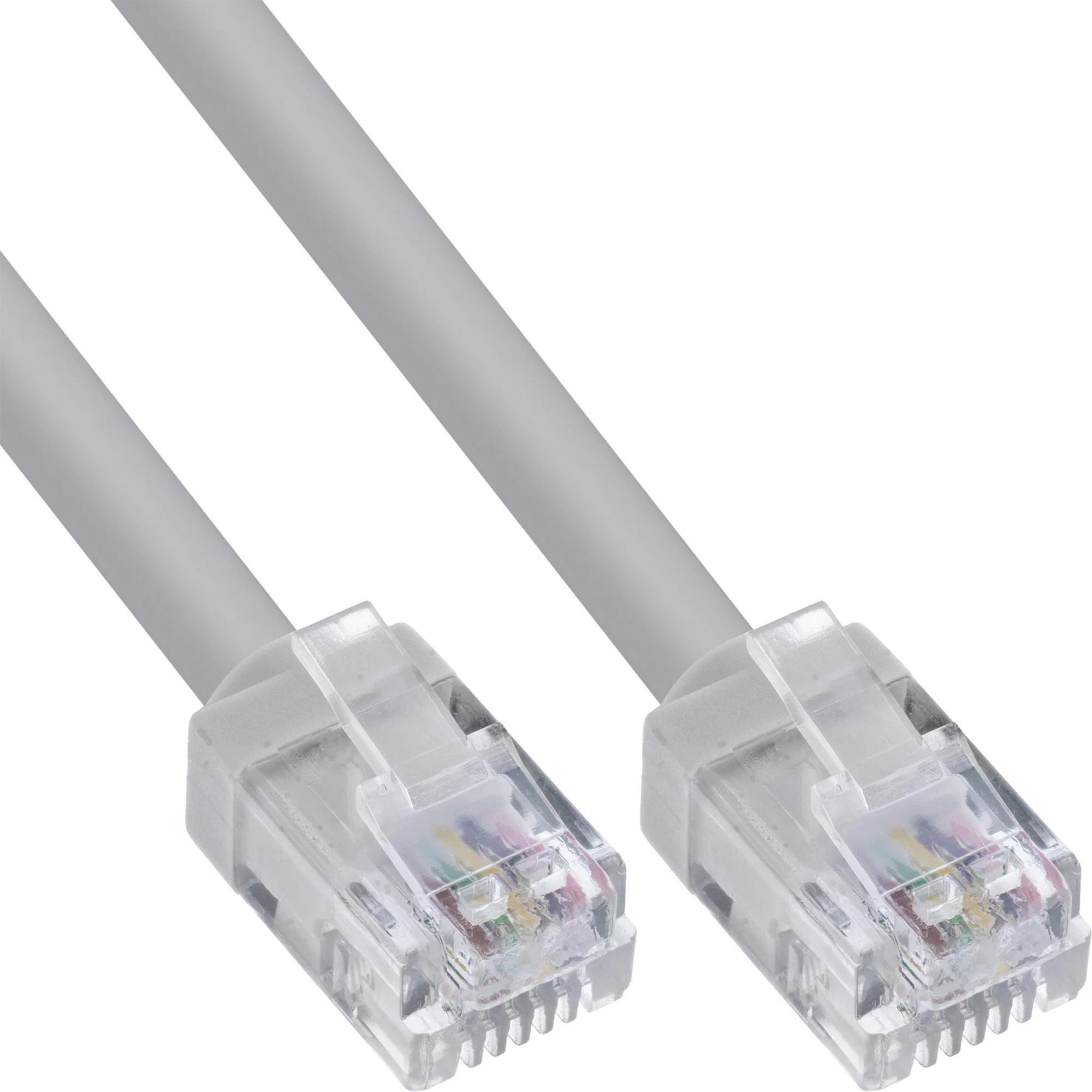 InLine 18746 Telefonkabel 0,5 m Grau