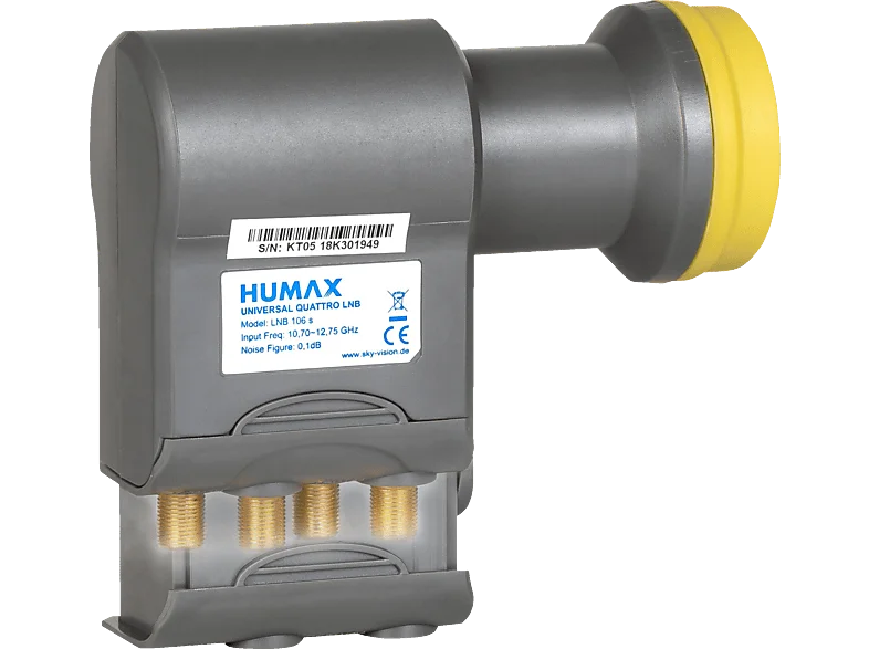HUMAX LNB 106s GOLD Quattro Universal