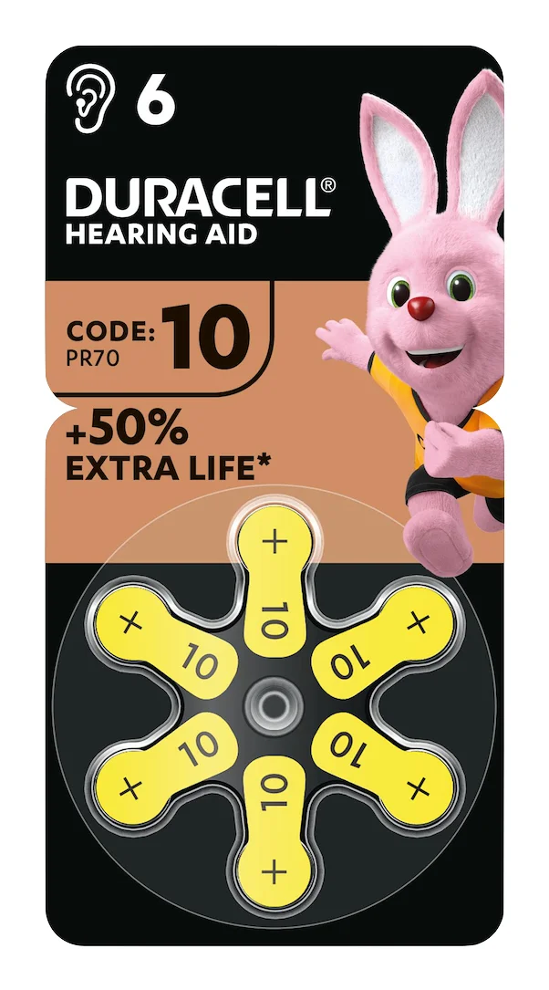 Duracell ZA10 Einwegbatterie PR70 Zink-Luft