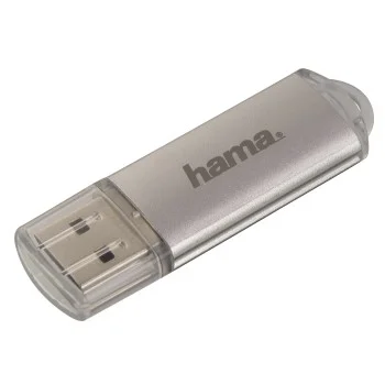 Hama Laeta FlashPen, USB 2.0, 128GB USB-Stick USB Typ-A Silber