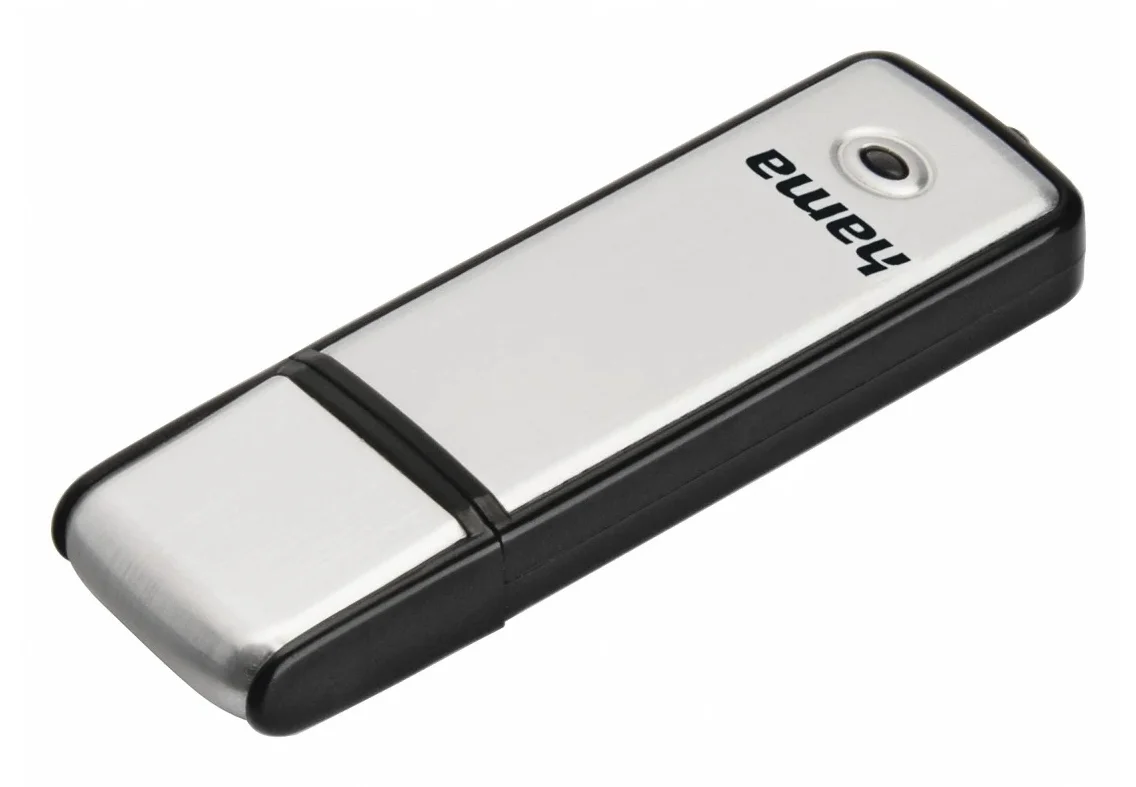 Hama Fancy 128GB USB 2.0 USB-Stick USB Typ-A Schwarz, Silber