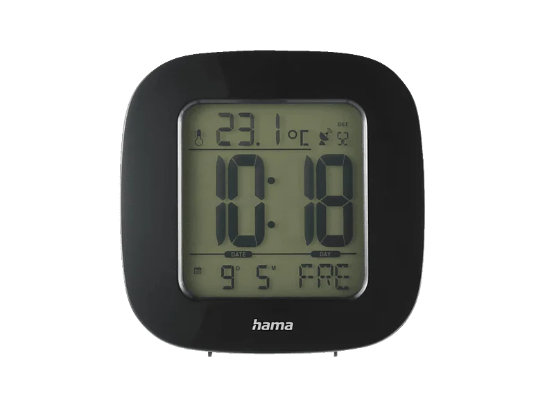 HAMA 186373, RC45, Schwarz, Funkwecker