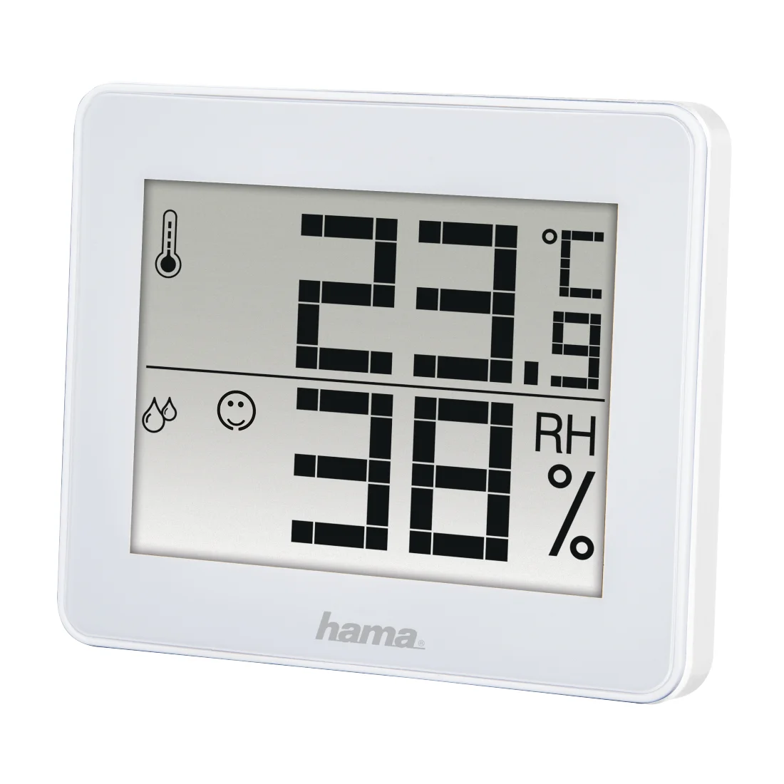 Hama TH-130 Weiß Digital Akku
