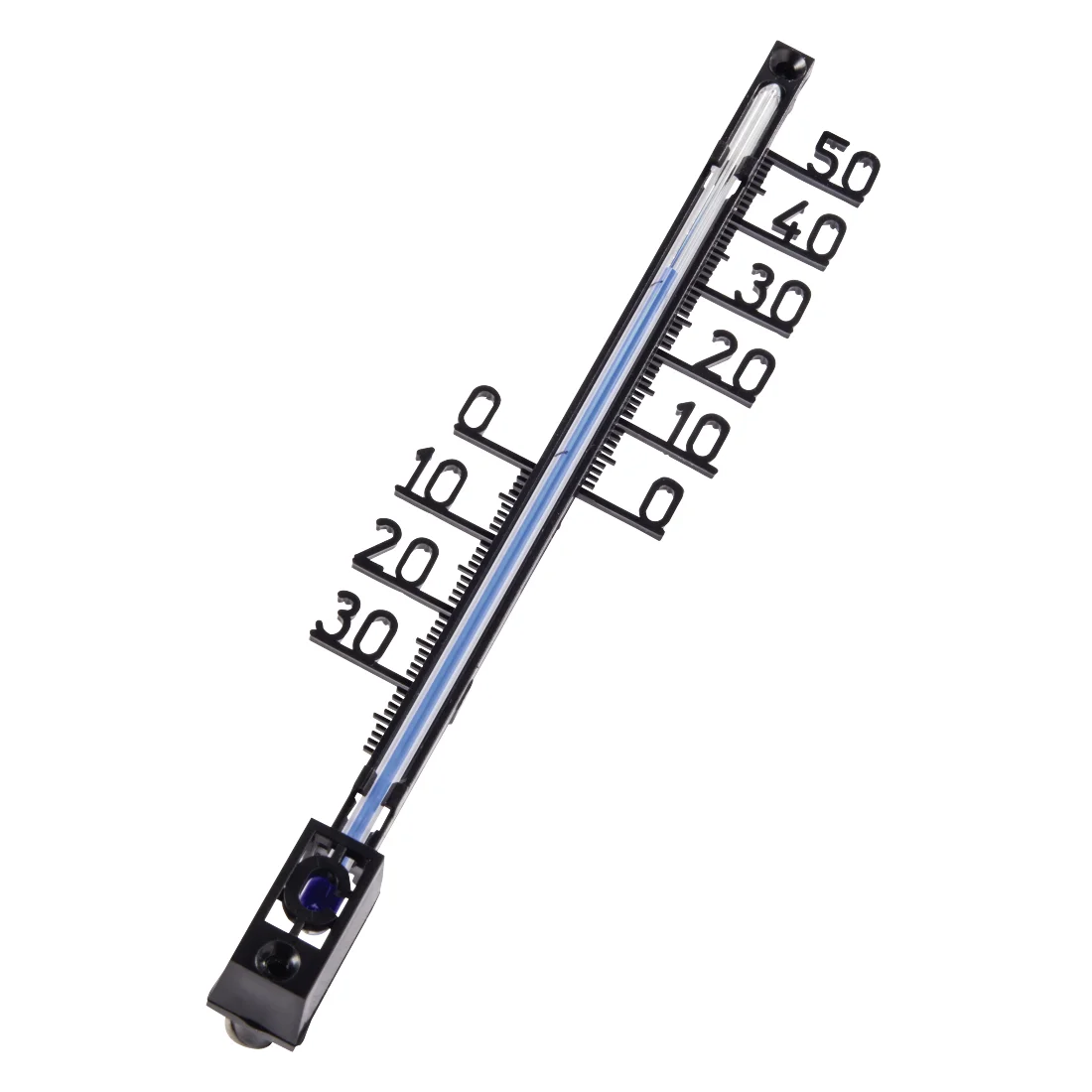 Hama 00186404 Umgebungsthermometer Flüssigkeitsumgebungs-Thermometer Drinnen/Draußen Schwarz