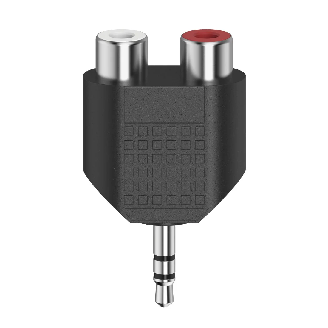 Hama 00205187 Kabeladapter 3.5mm 2 x RCA Schwarz, Silber