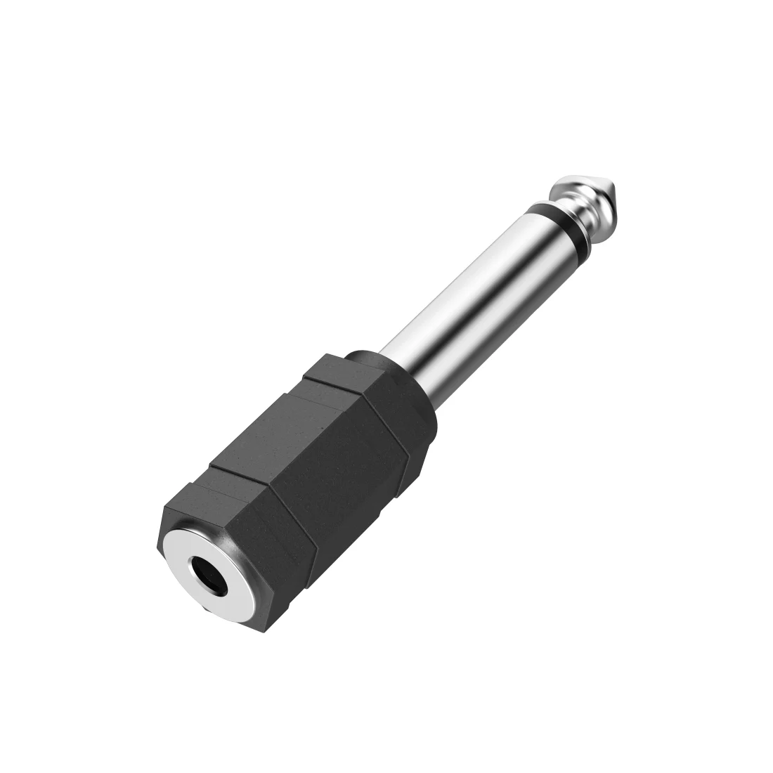 Hama 00205195 Kabeladapter 3.5mm 6.3mm Schwarz, Silber