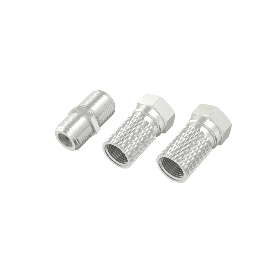 Hama 00205203 Koaxialstecker F-Typ 3 Stück(e)
