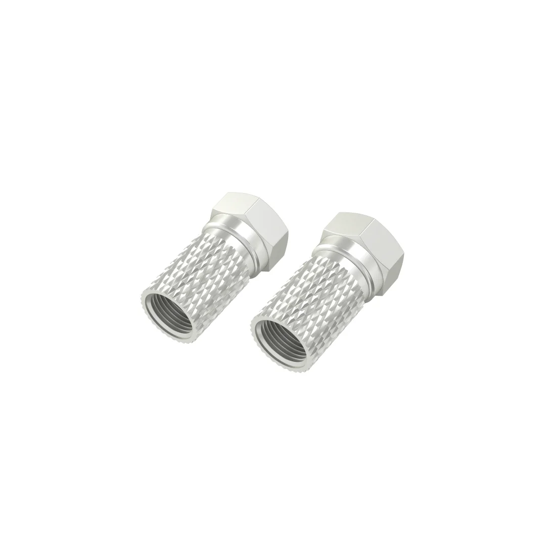 Hama 00205206 Koaxialstecker F-Typ 2 Stück(e)