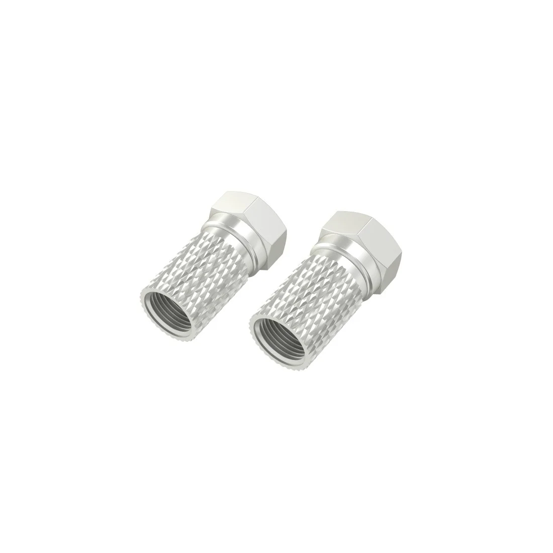 Hama 00205208 Koaxialstecker F-Typ 2 Stück(e)