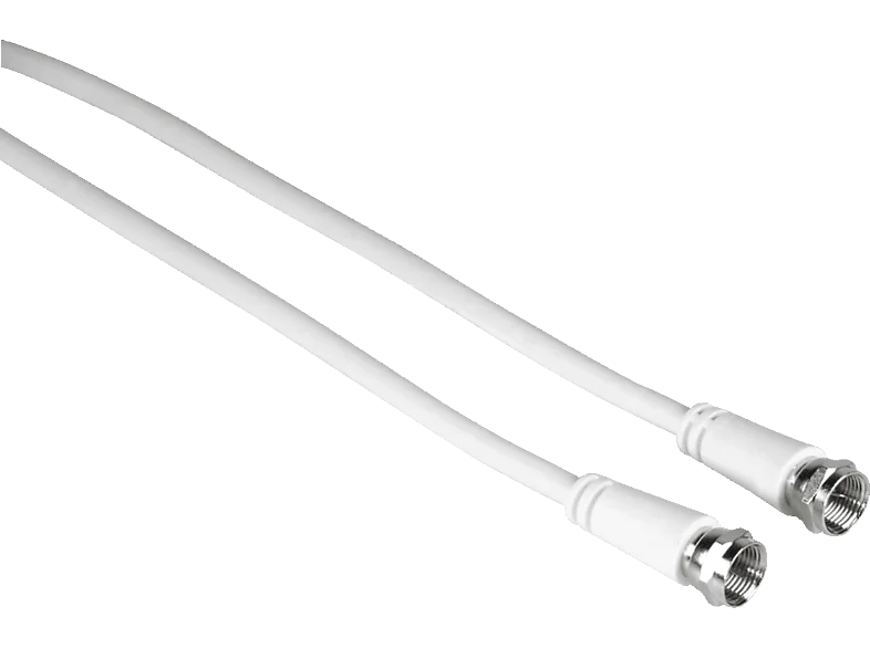 HAMA 75 dB, 10 m F-Stecker auf F-Stecker, SAT-Anschlusskabel,