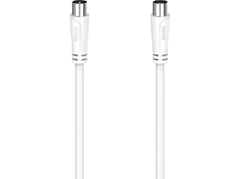HAMA 90 dB, 20 m Koax-Stecker auf Koax-Kupplung, Antennen-Kabel ,