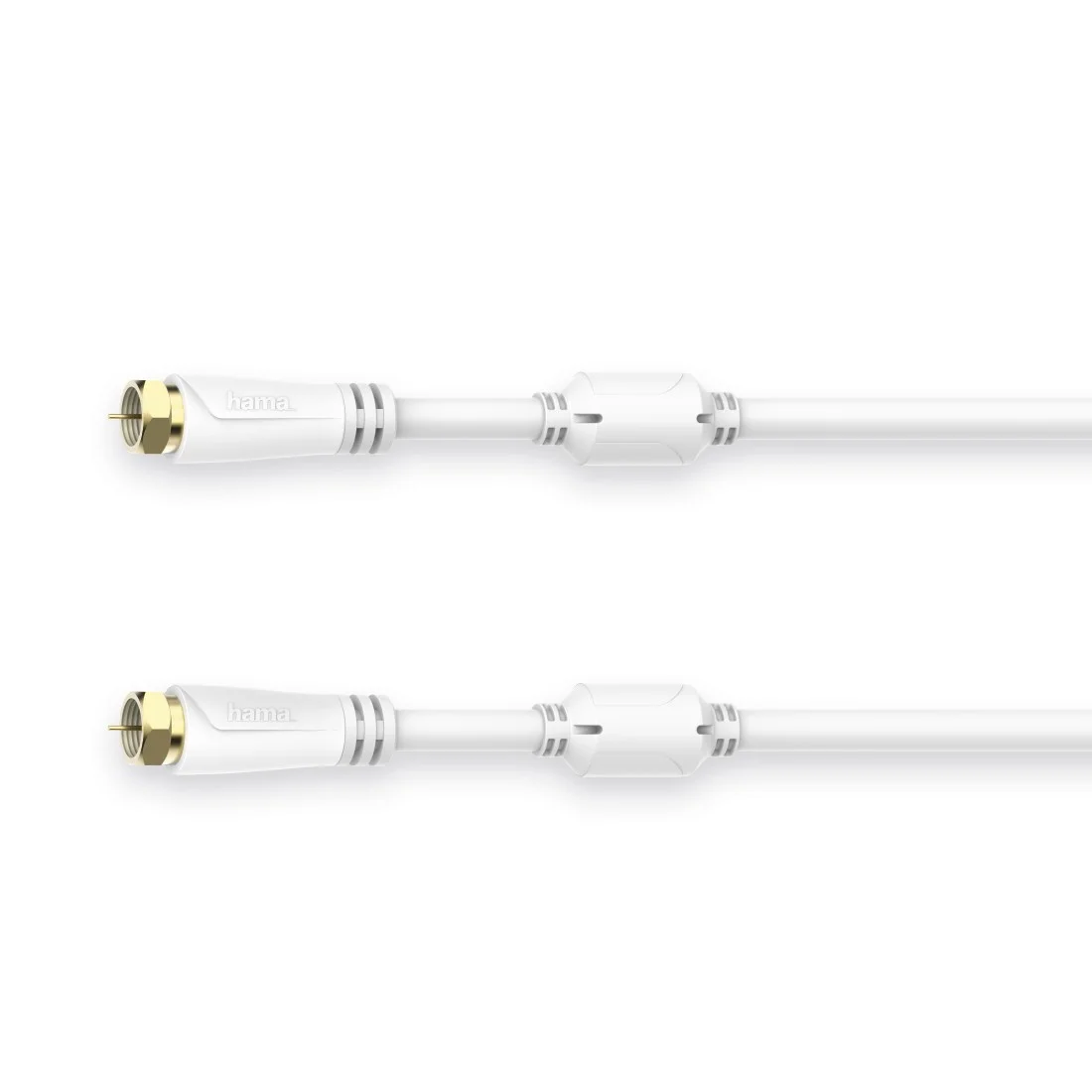 Hama 00205254 Koaxialkabel 7,5 m F Weiß
