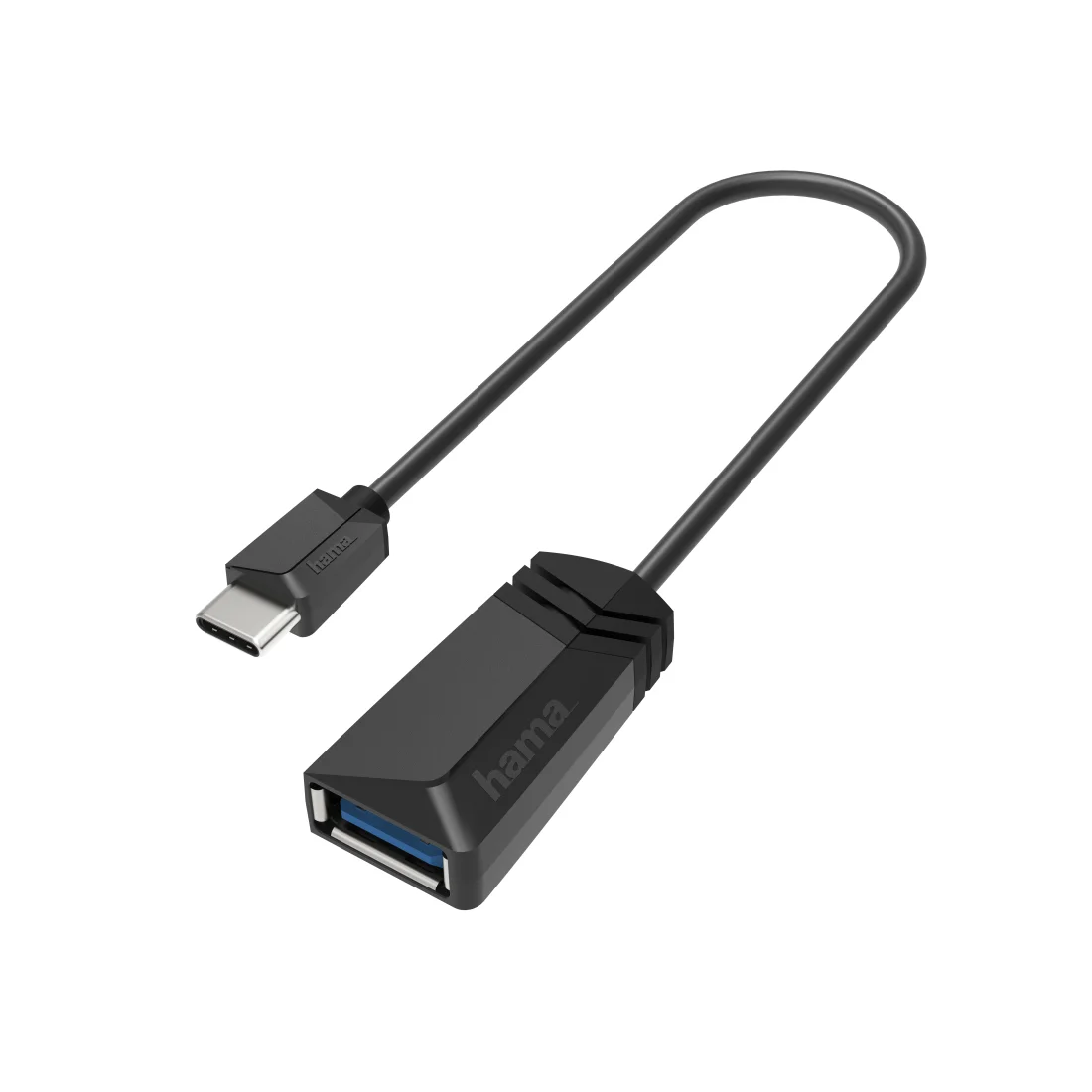 Hama 00200312 Kabeladapter USB Type-A USB Type-C Schwarz