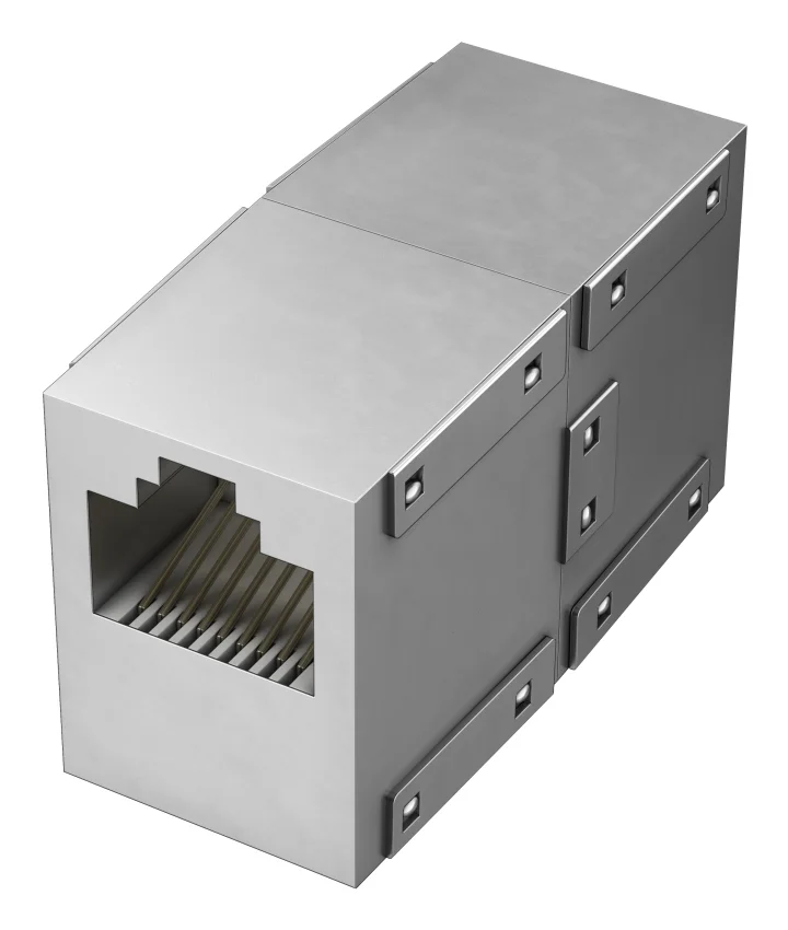 Hama 00200327 Kabeladapter RJ-45 Silber