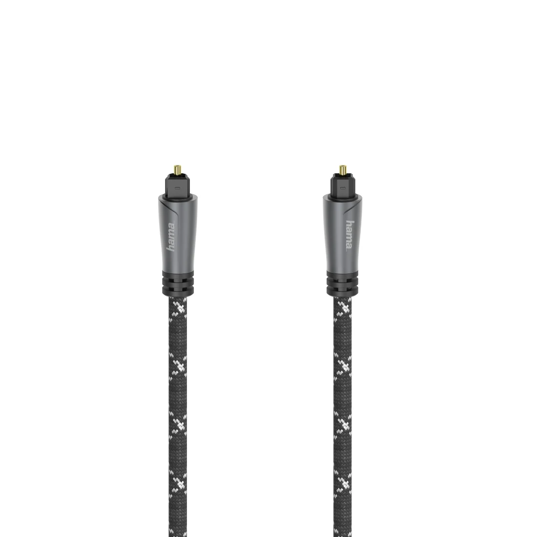 Hama 00205140 Audio-Kabel 3 m Toslink Schwarz, Grau