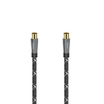 Hama 00205070 Koaxialkabel 1,5 m Koaxial Schwarz