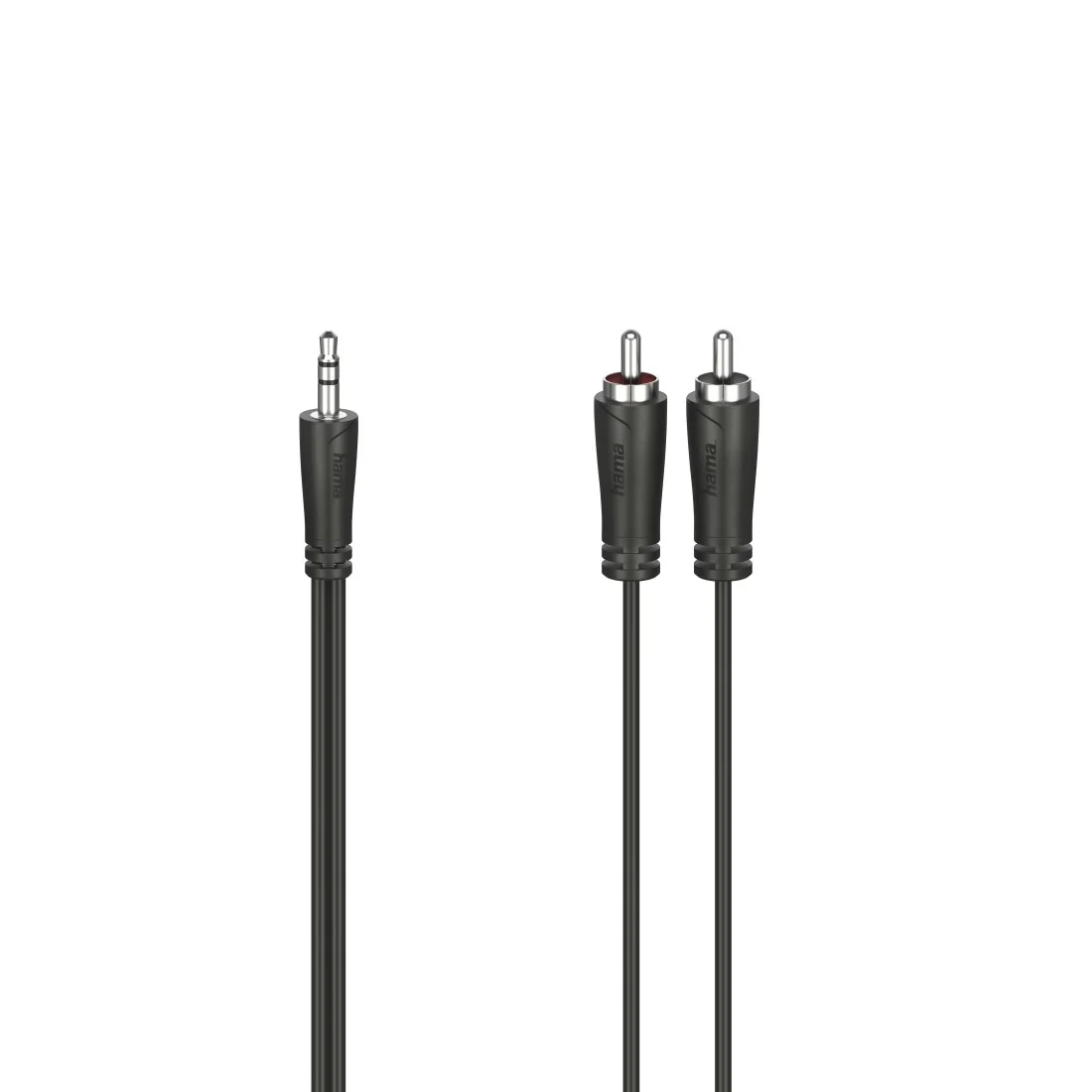 Hama 00205110 Audio-Kabel 1,5 m 3.5mm 2 x RCA Schwarz