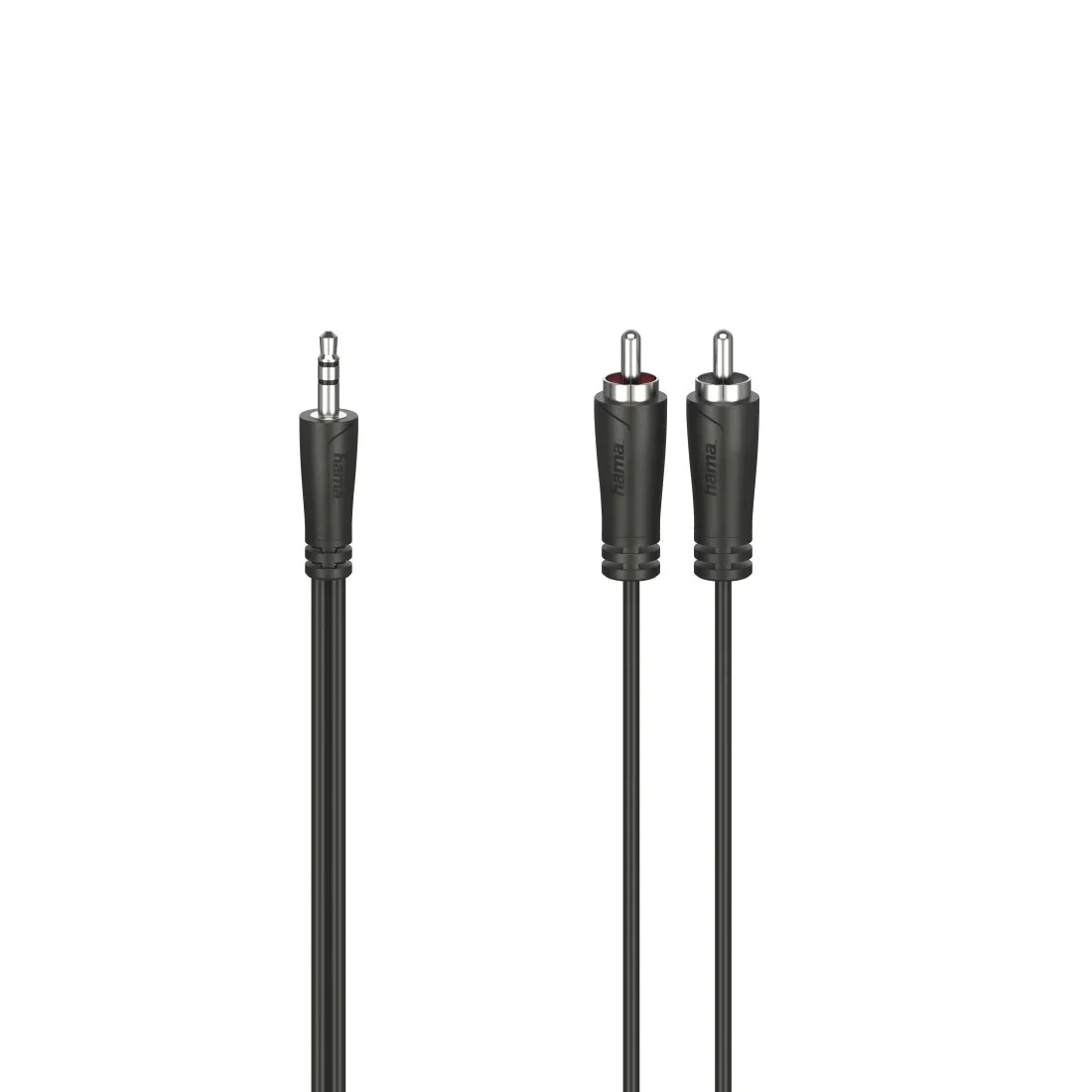 Hama 00205111 Audio-Kabel 3 m 3.5mm 2 x RCA Schwarz