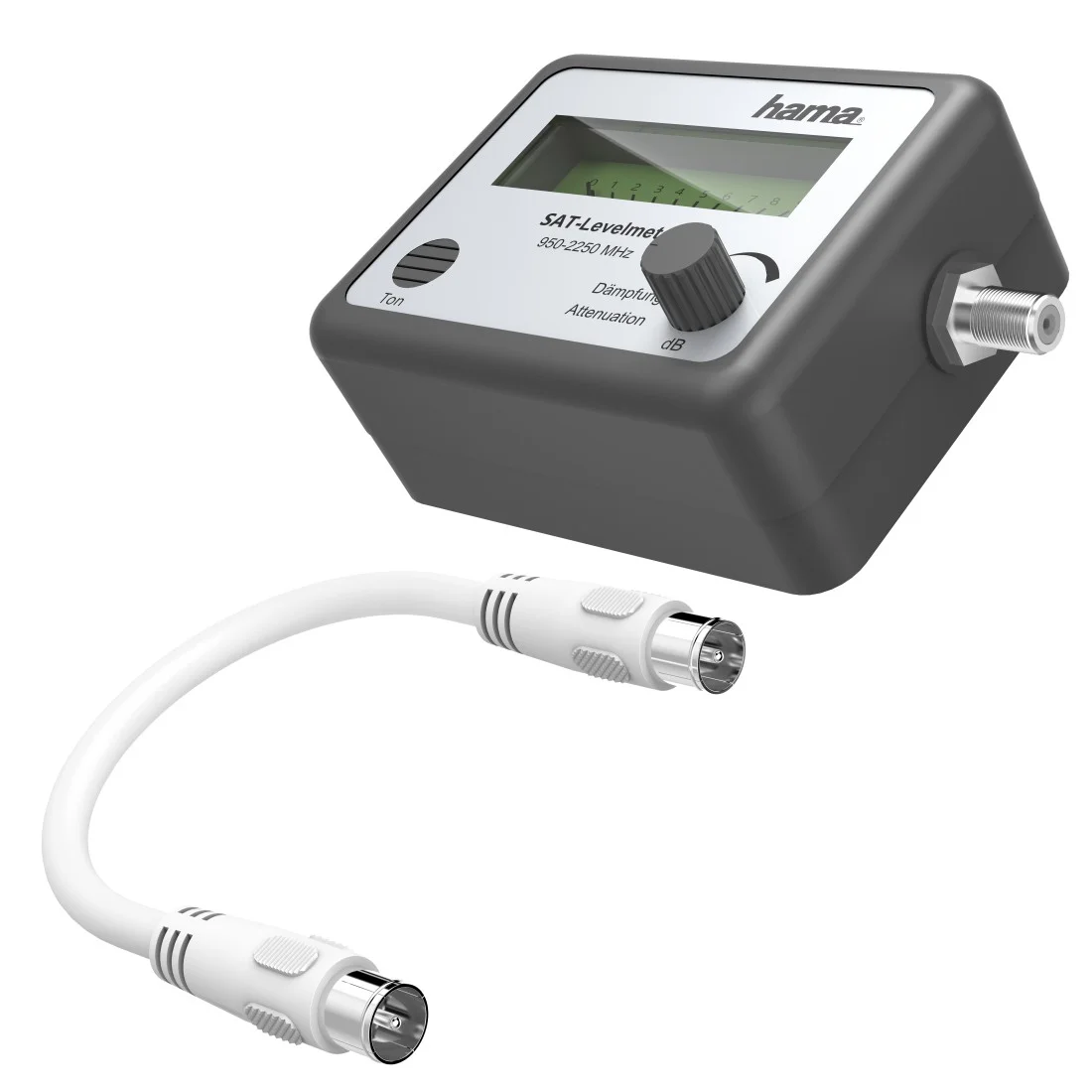 Hama 00205291 Satellitenfinder Eingebautes Display Analog 1 Stück(e)